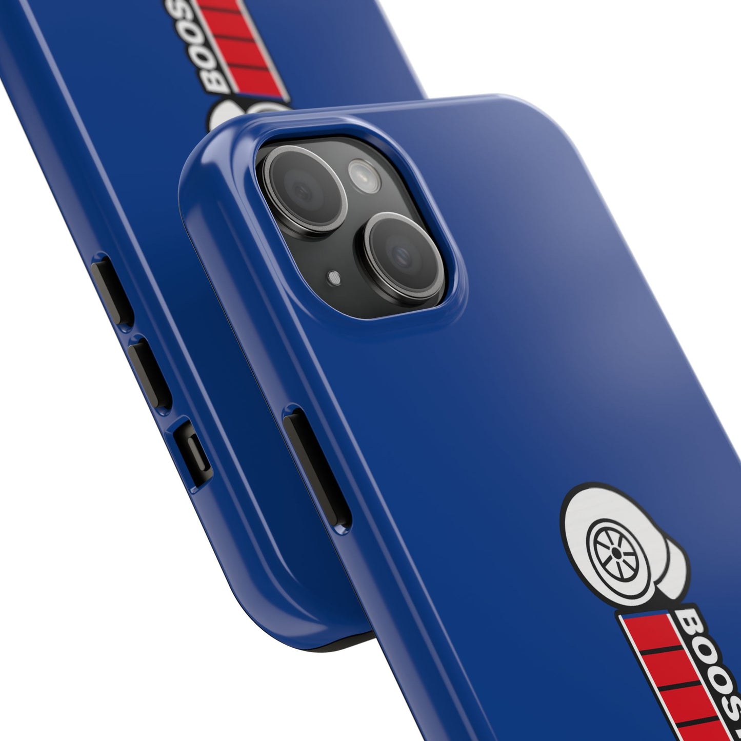 Blue Boost Loading Tough Phone Case for iPhone or Samsung phones