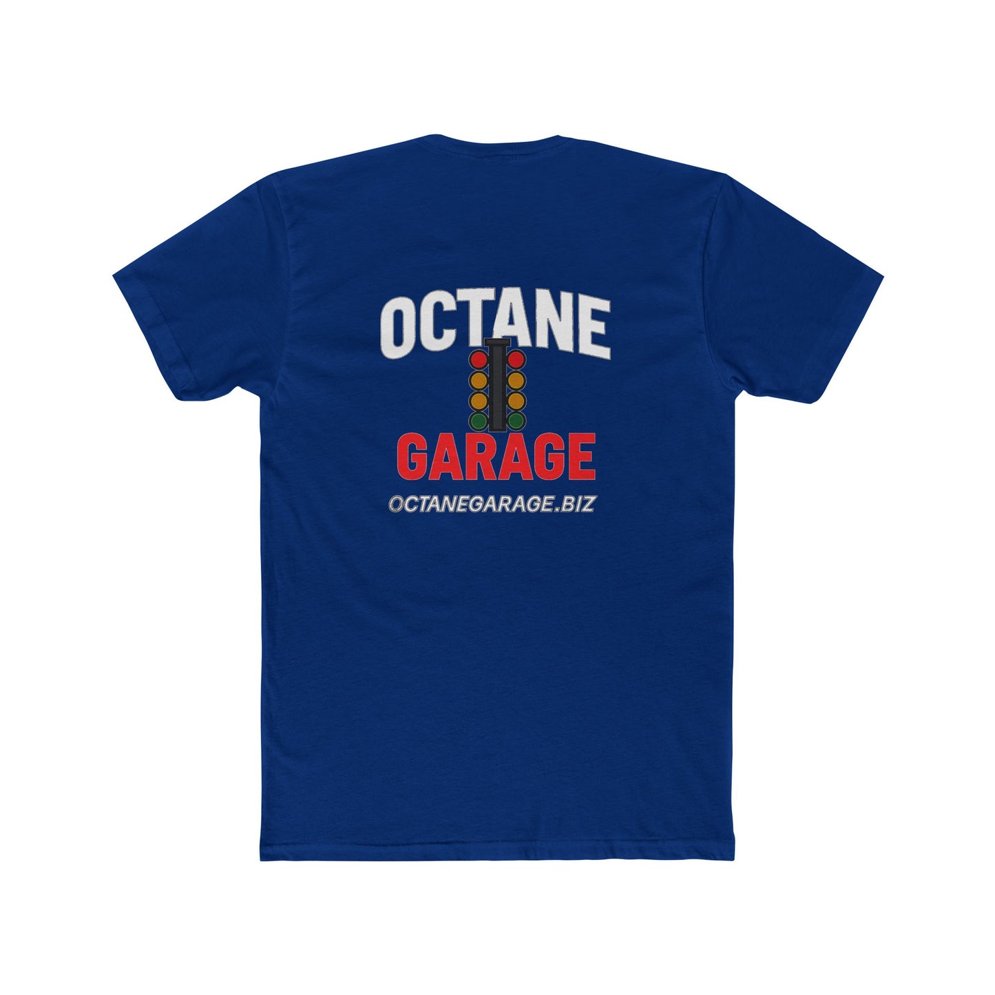 Octane Garage Drag Racing Logo T-Shirt Car Enthusiast Racing Tee