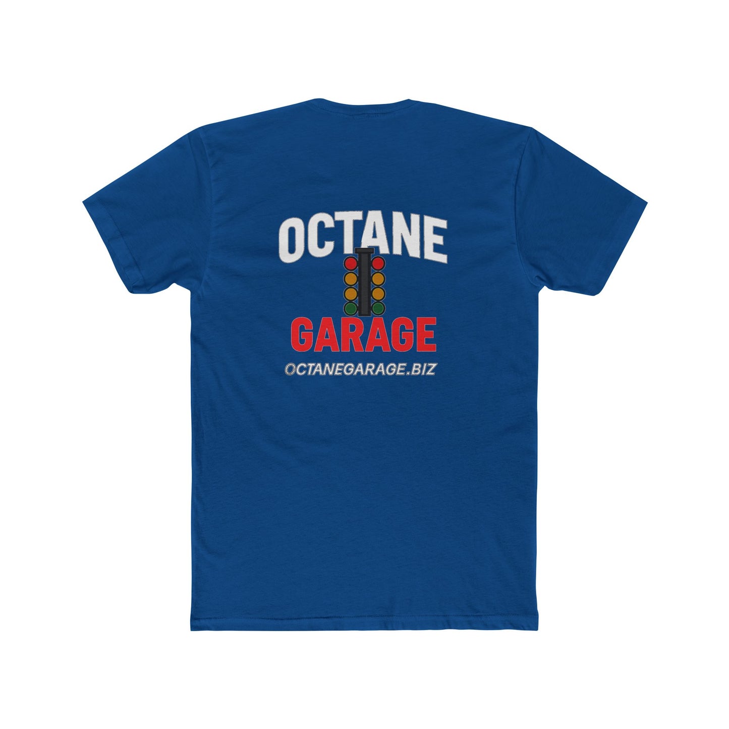 Octane Garage Drag Racing Logo T-Shirt Car Enthusiast Racing Tee