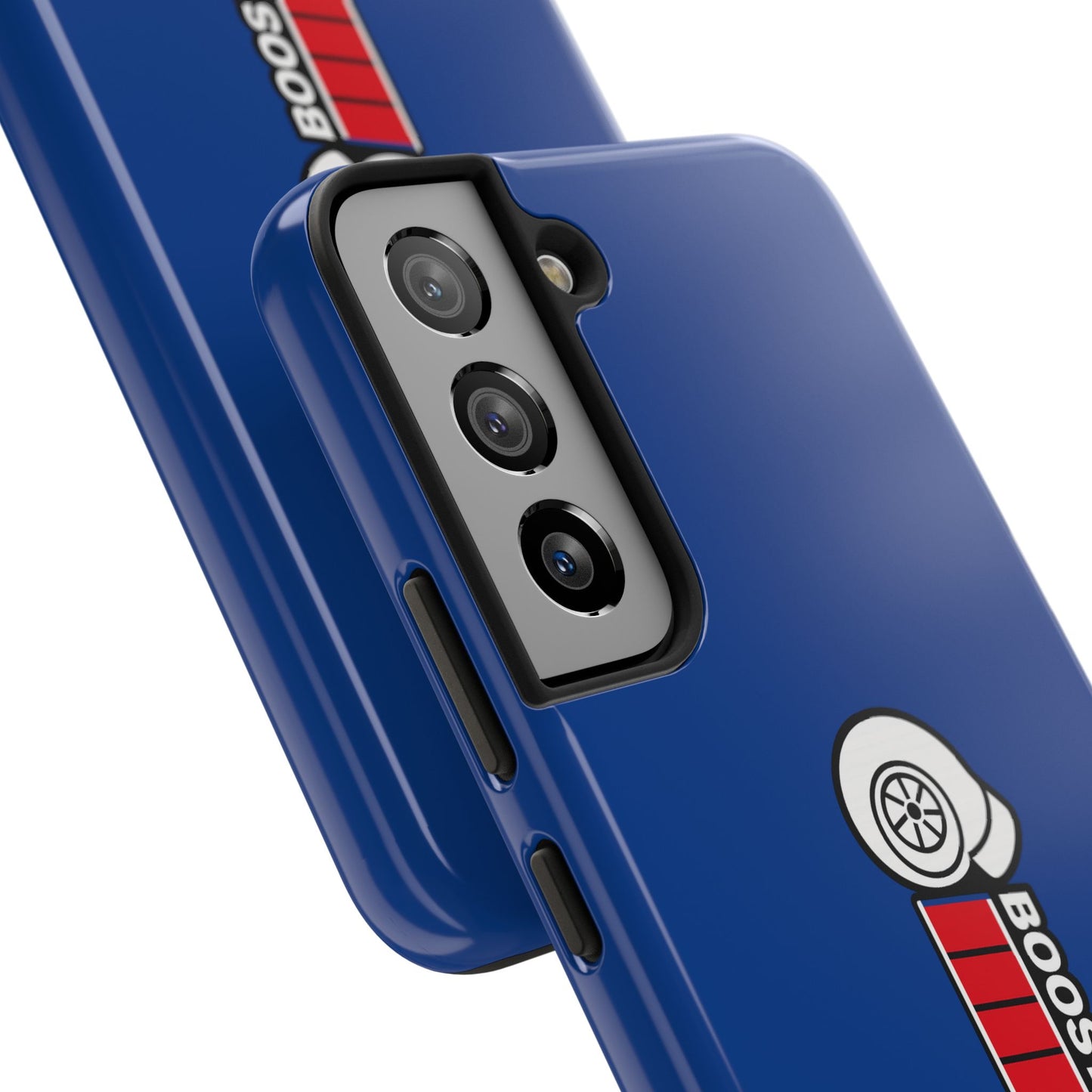 Blue Boost Loading Tough Phone Case for iPhone or Samsung phones