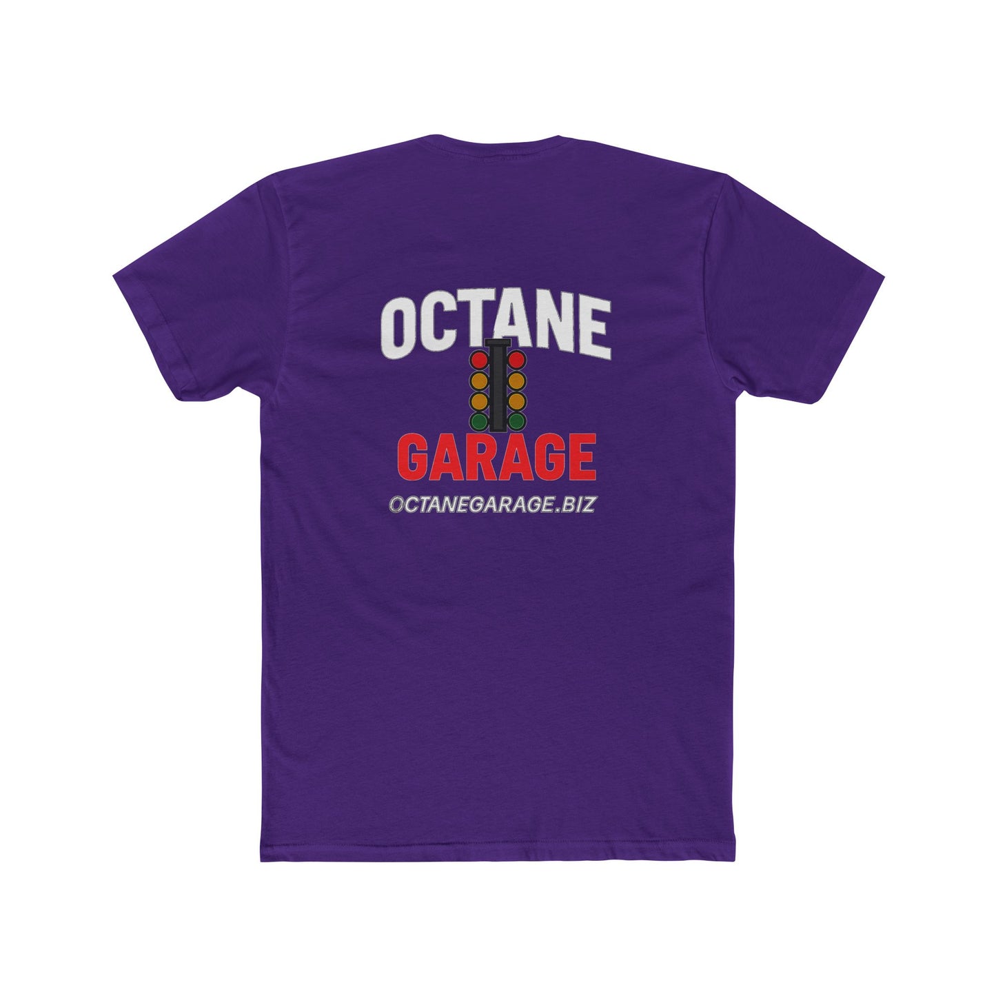 Octane Garage Drag Racing Logo T-Shirt Car Enthusiast Racing Tee