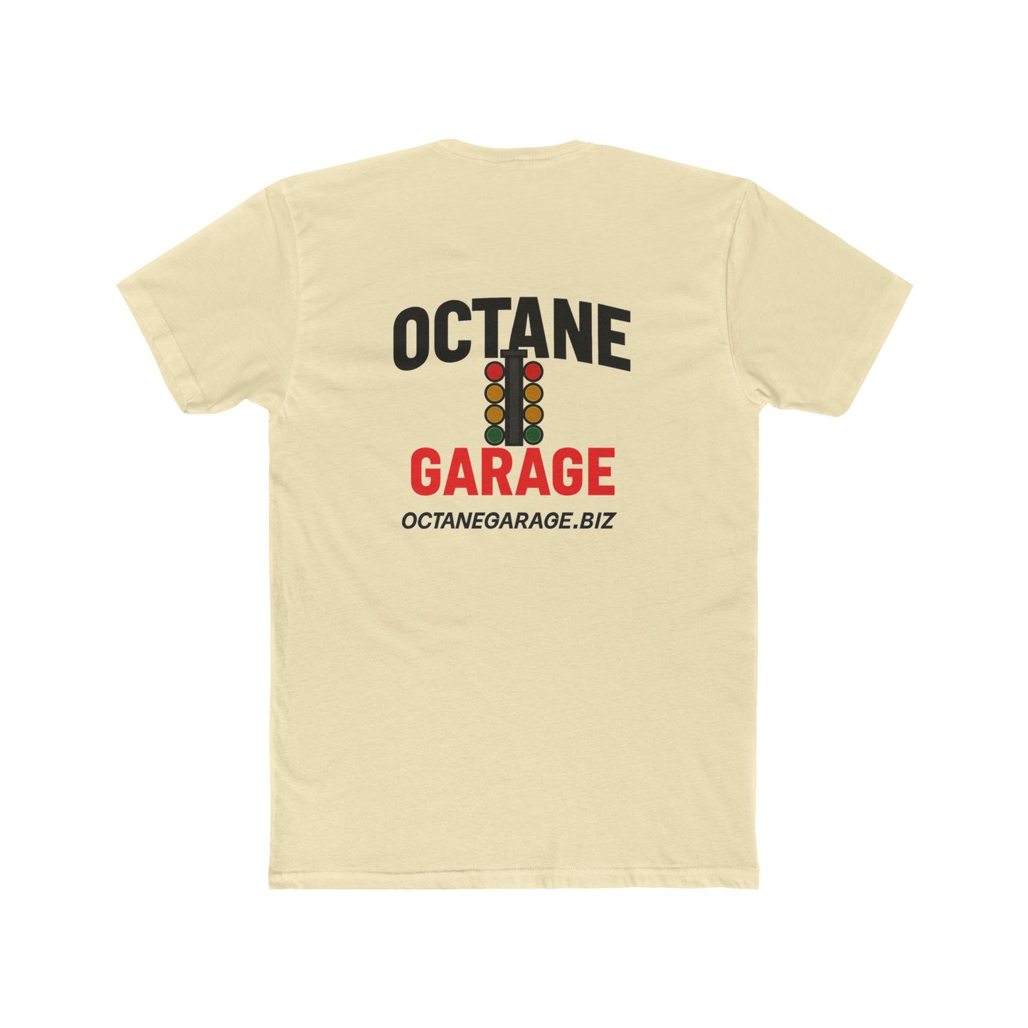 Octane Garage Drag Racing Logo T-Shirt Car Enthusiast Racing Tee