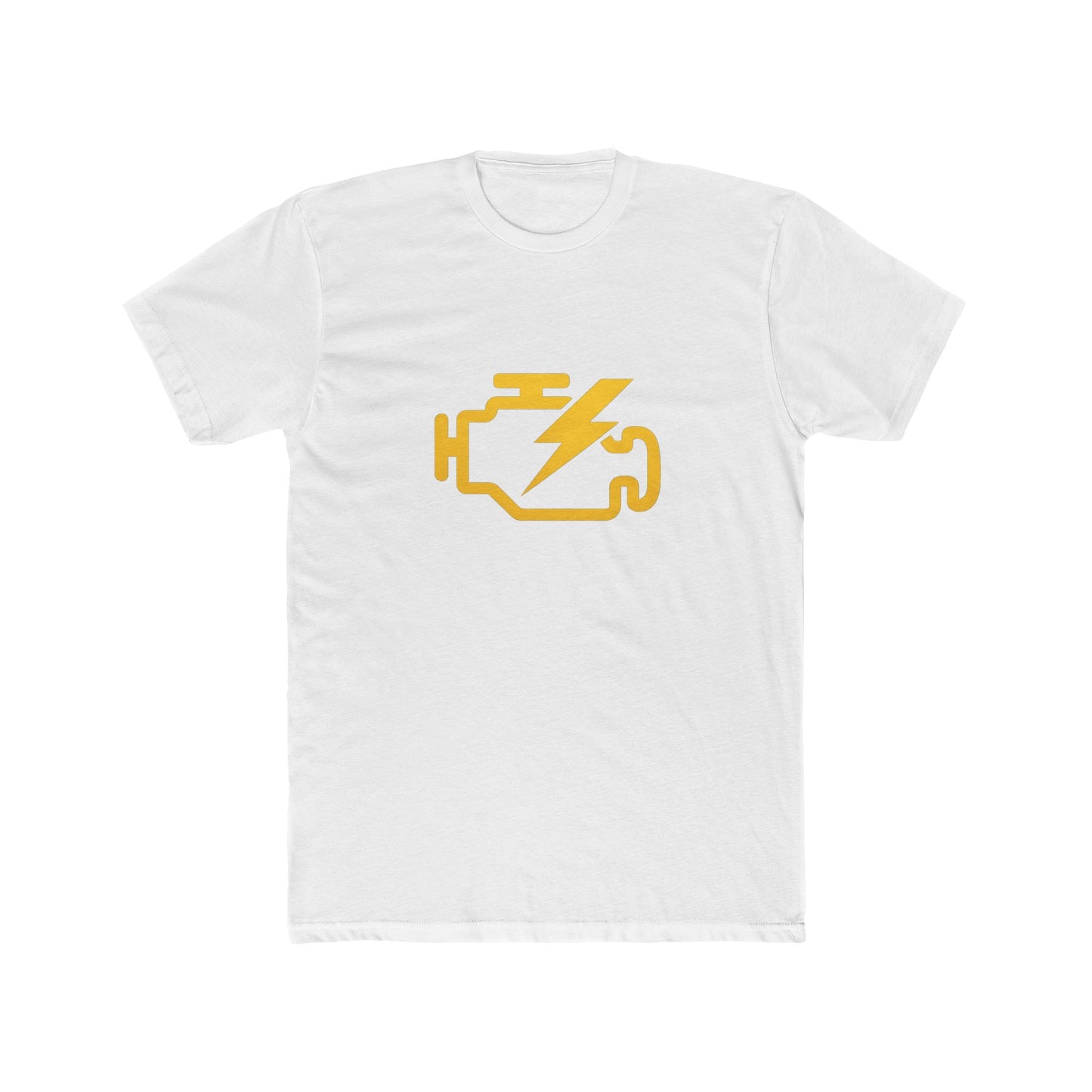 Funny Check Engine Light T-Shirt – Car Enthusiast Tee, Mechanic Humor Shirt, Auto Repair Graphic Tee – 10 Colors