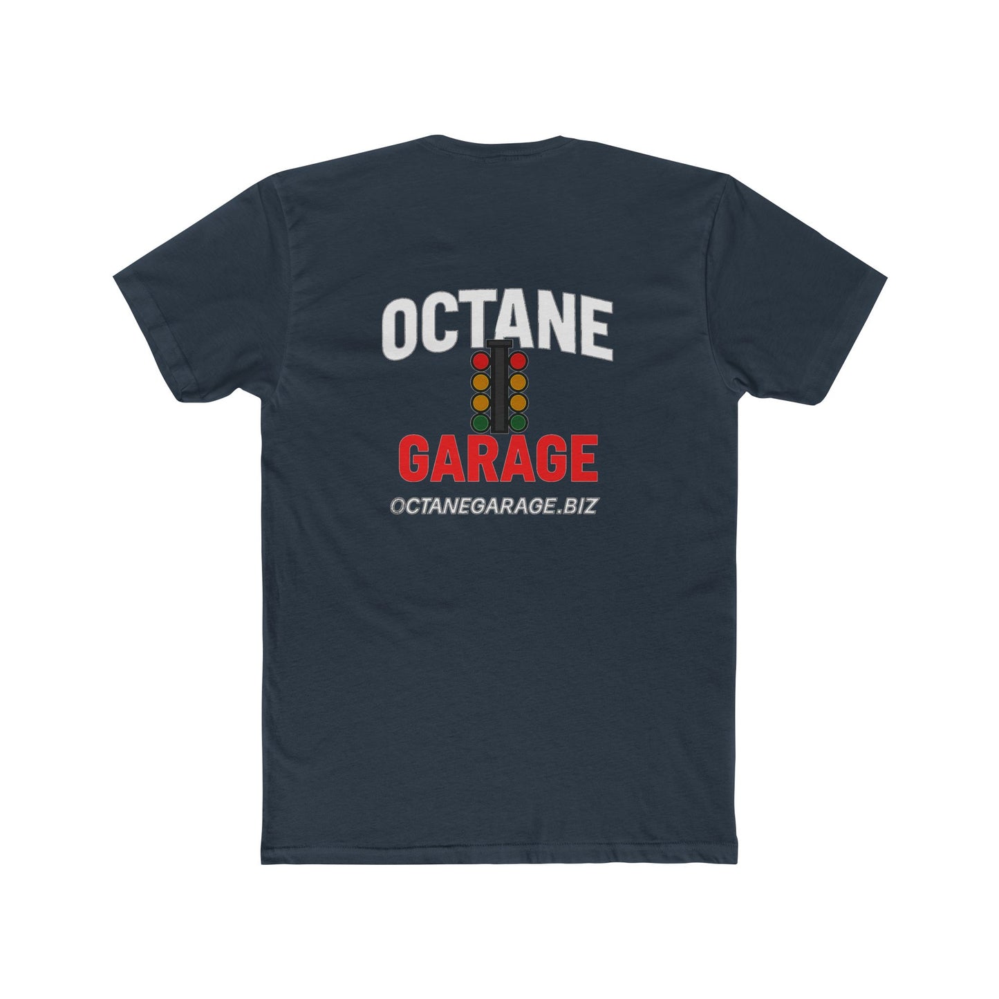 Octane Garage Drag Racing Logo T-Shirt Car Enthusiast Racing Tee