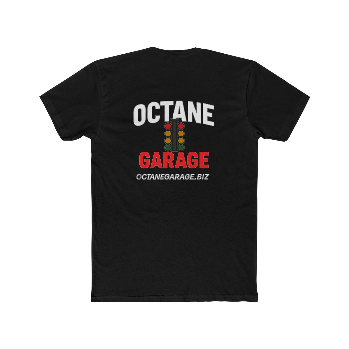Octane Garage Drag Racing Logo T-Shirt Car Enthusiast Racing Tee