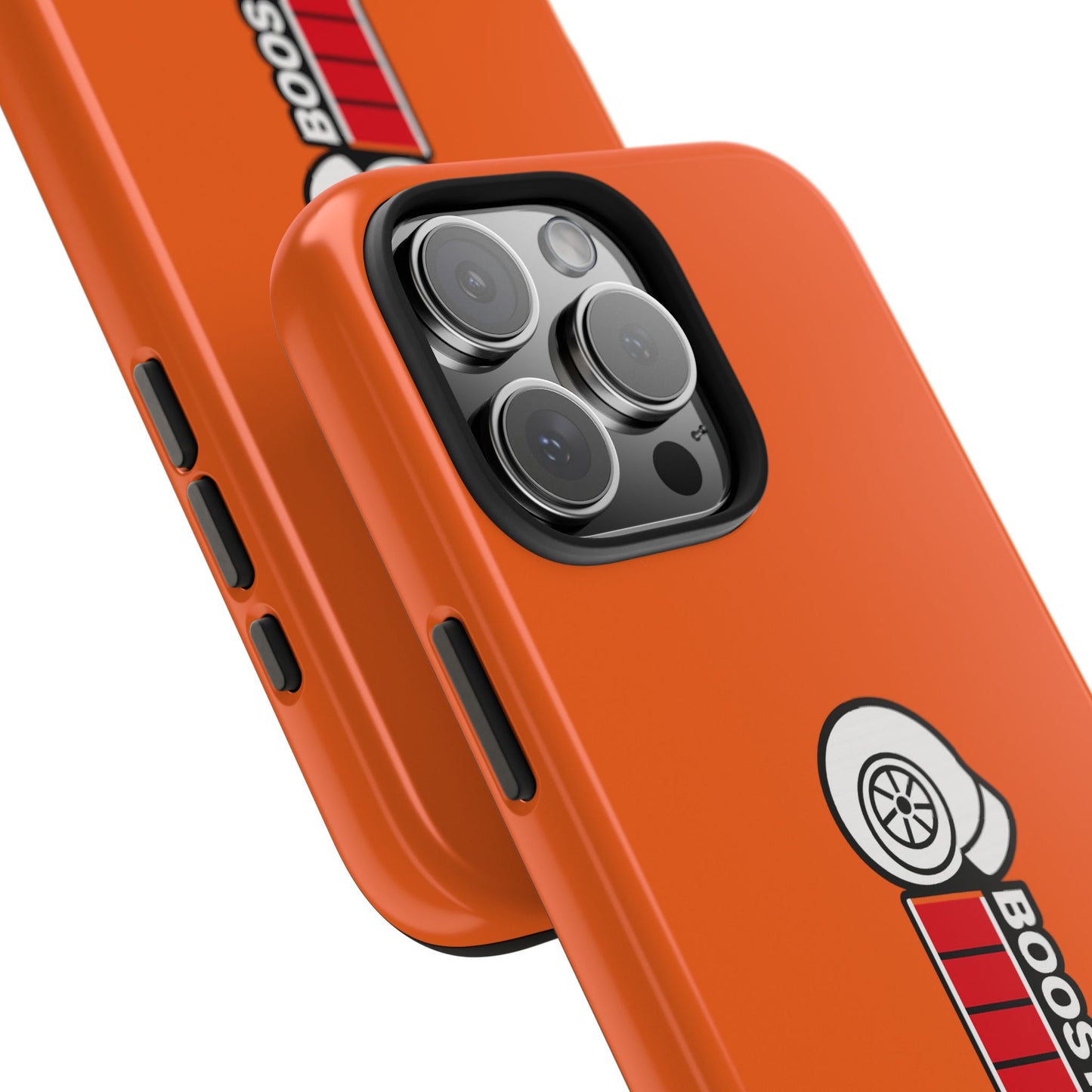 Orange Boost Loading Tough Phone Case for Car iPhone or Samsung phones
