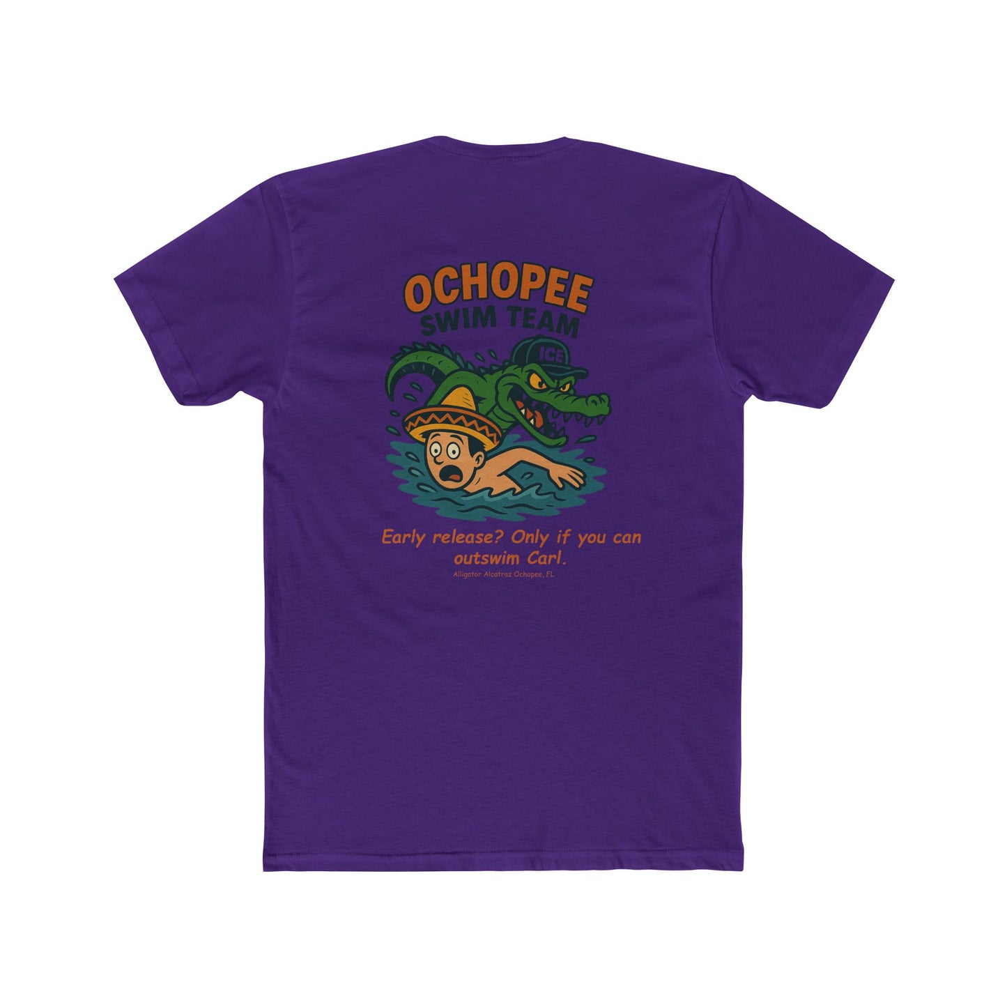 Ochoppee Swim Team Alligator Alcatraz TShirt 10 colors