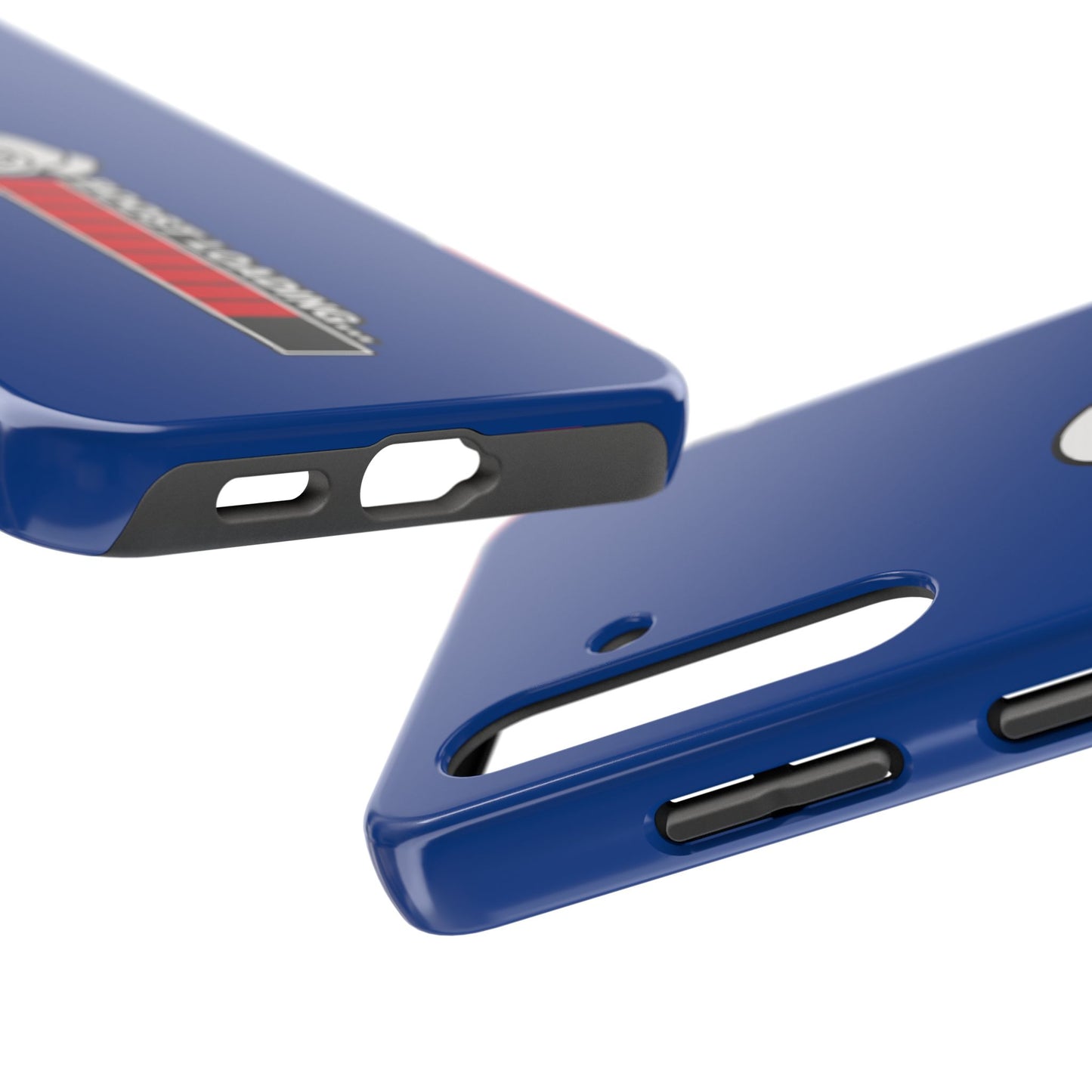 Blue Boost Loading Tough Phone Case for iPhone or Samsung phones