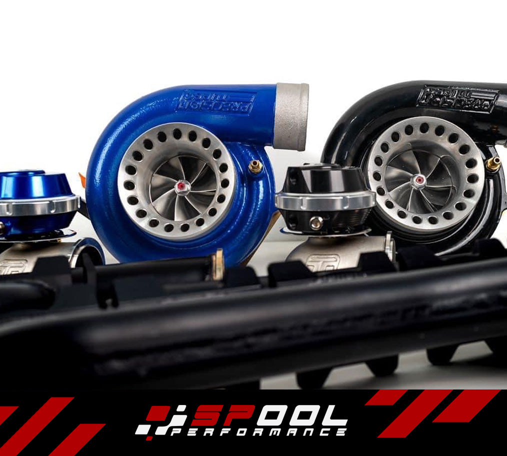 Spool Performance Billet Manifold B58 Gen 2 Top Mount Turbo Kit – BMW B58 Single Turbo Upgrade for Supra & BMW