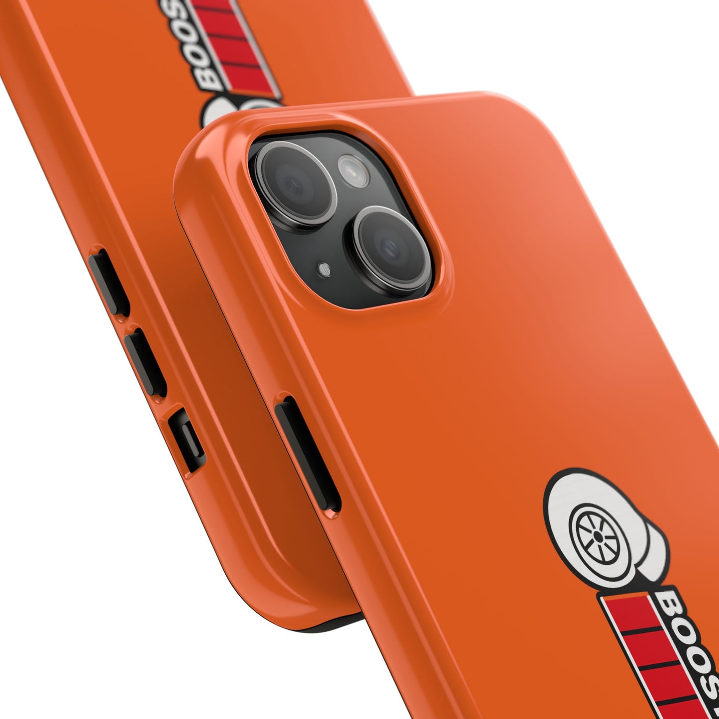 Orange Boost Loading Tough Phone Case for Car iPhone or Samsung phones