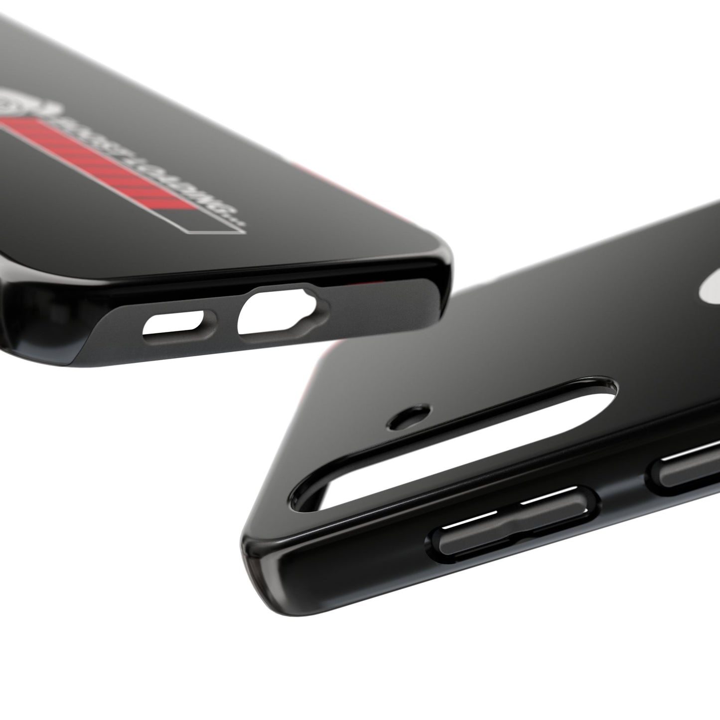 Black Boost Loading Tough Phone Case for iPhone or Samsung phones