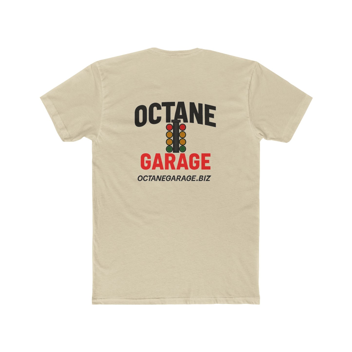 Octane Garage Drag Racing Logo T-Shirt Car Enthusiast Racing Tee