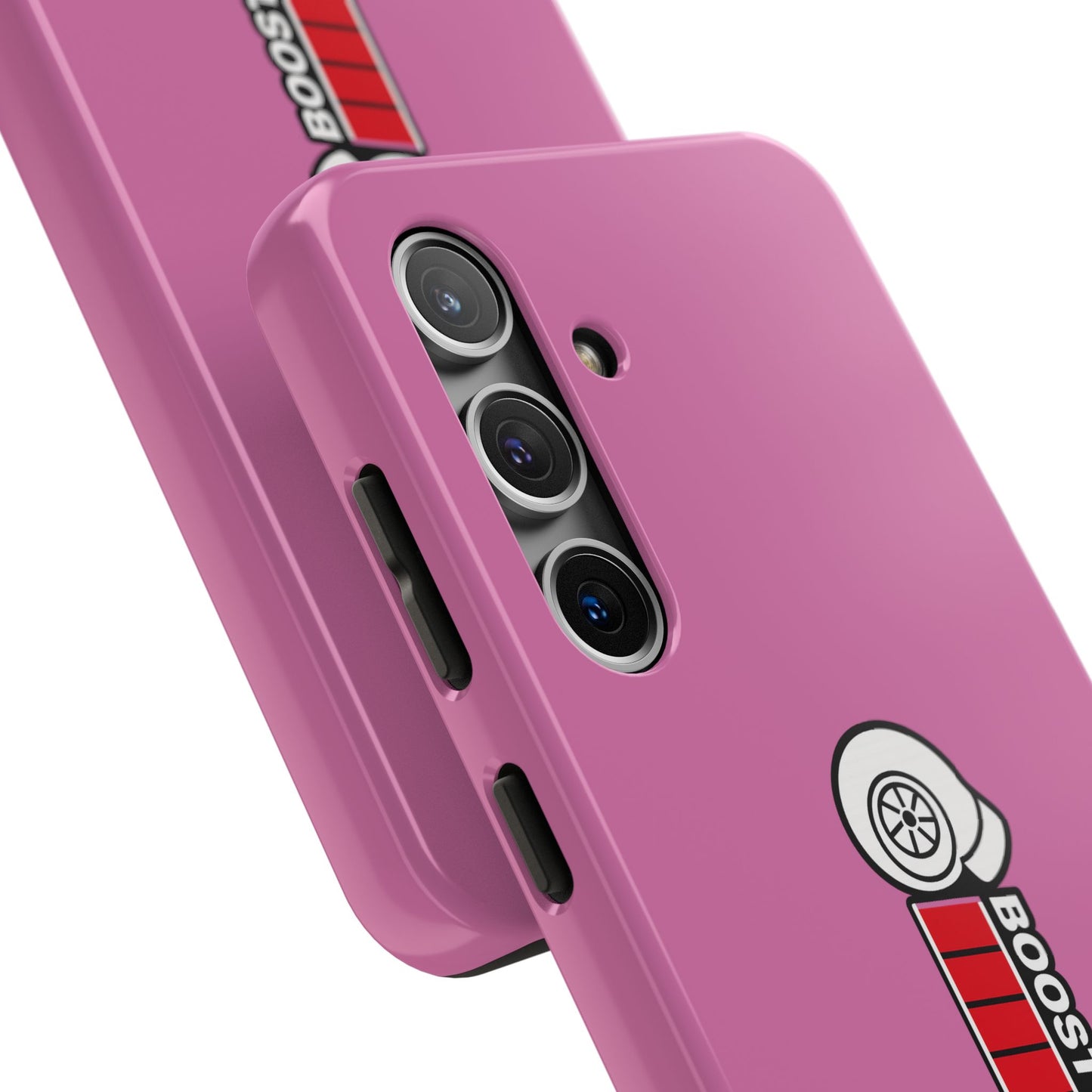 Pink Boost Loading Tough Phone Case for iPhone or Samsung phones