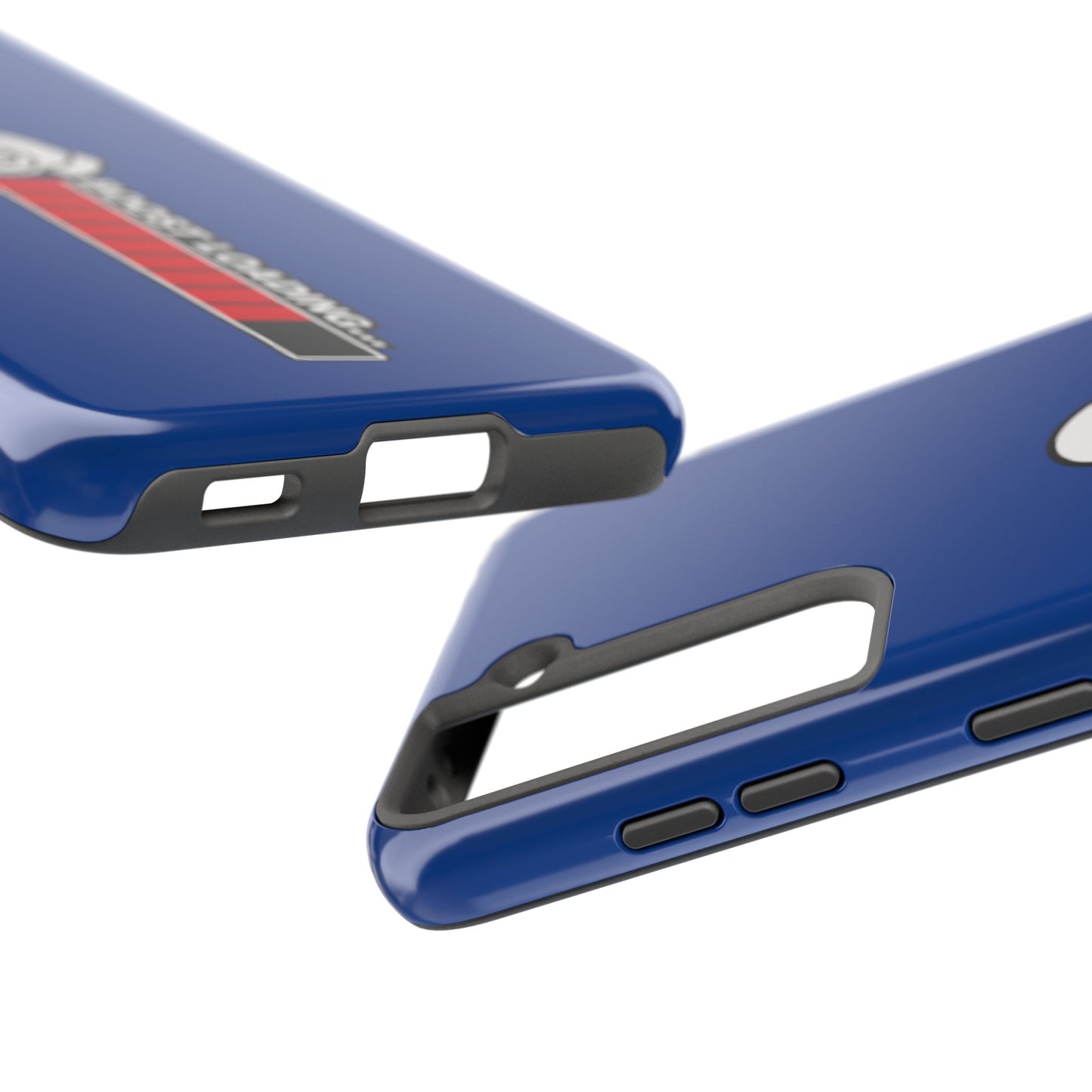 Blue Boost Loading Tough Phone Case for iPhone or Samsung phones