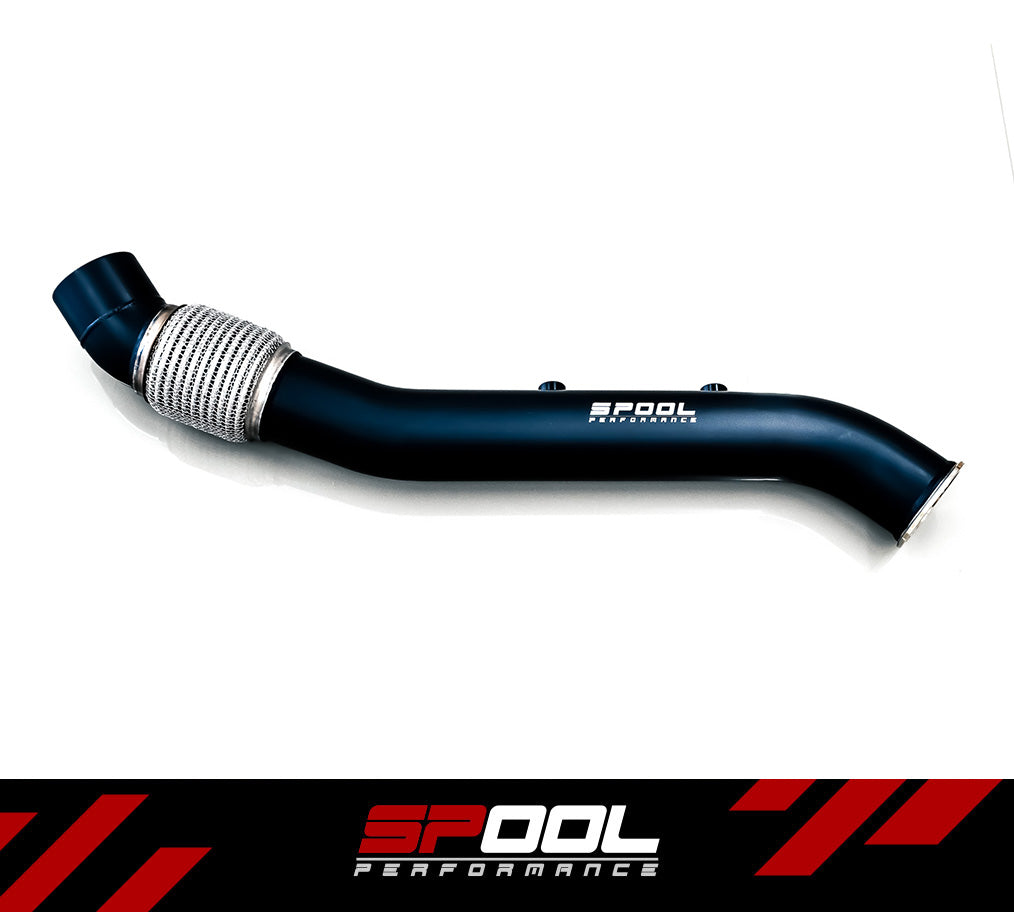 Spool Performance Billet Manifold B58 Gen 2 Top Mount Turbo Kit – BMW B58 Single Turbo Upgrade for Supra & BMW