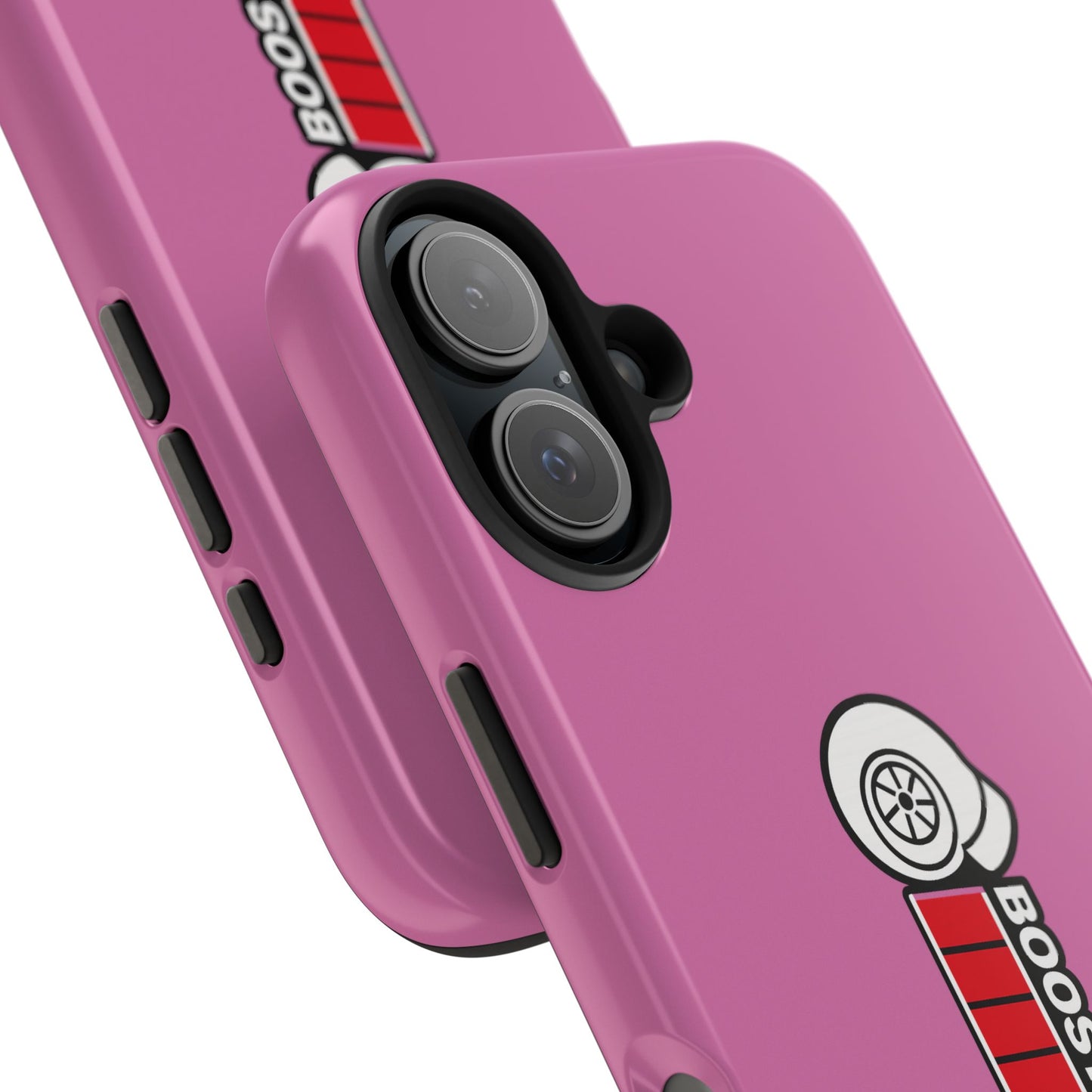 Pink Boost Loading Tough Phone Case for iPhone or Samsung phones