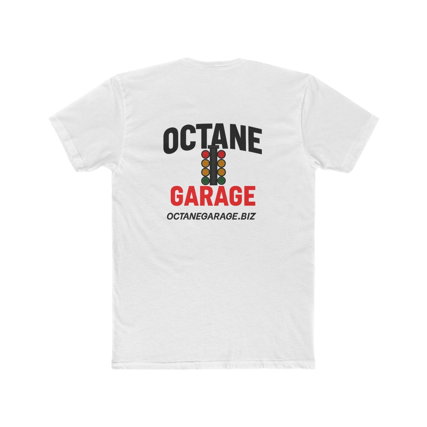 Octane Garage Drag Racing Logo T-Shirt Car Enthusiast Racing Tee
