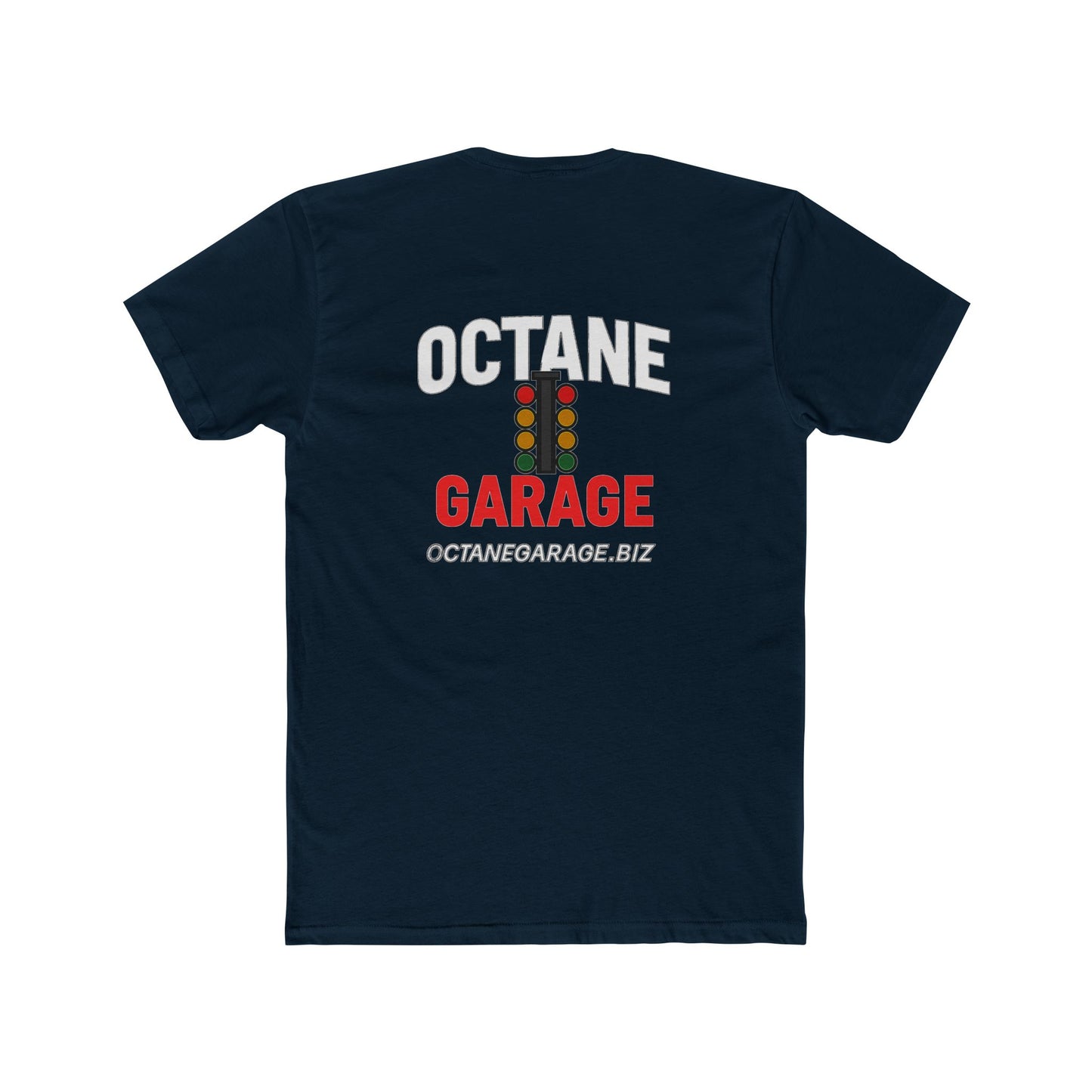 Octane Garage Drag Racing Logo T-Shirt Car Enthusiast Racing Tee