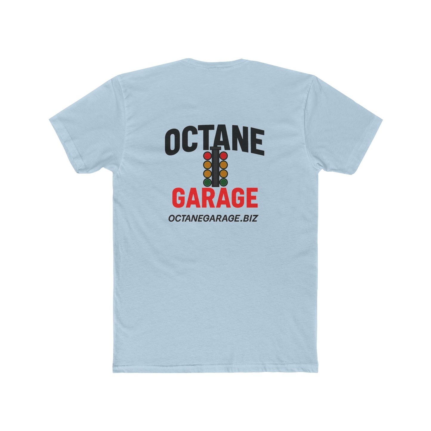 Octane Garage Drag Racing Logo T-Shirt Car Enthusiast Racing Tee