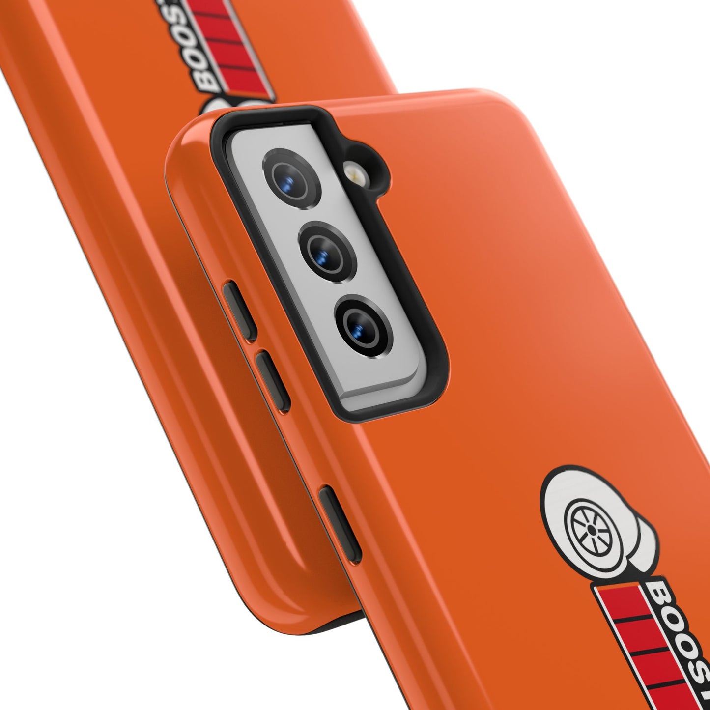 Orange Boost Loading Tough Phone Case for Car iPhone or Samsung phones