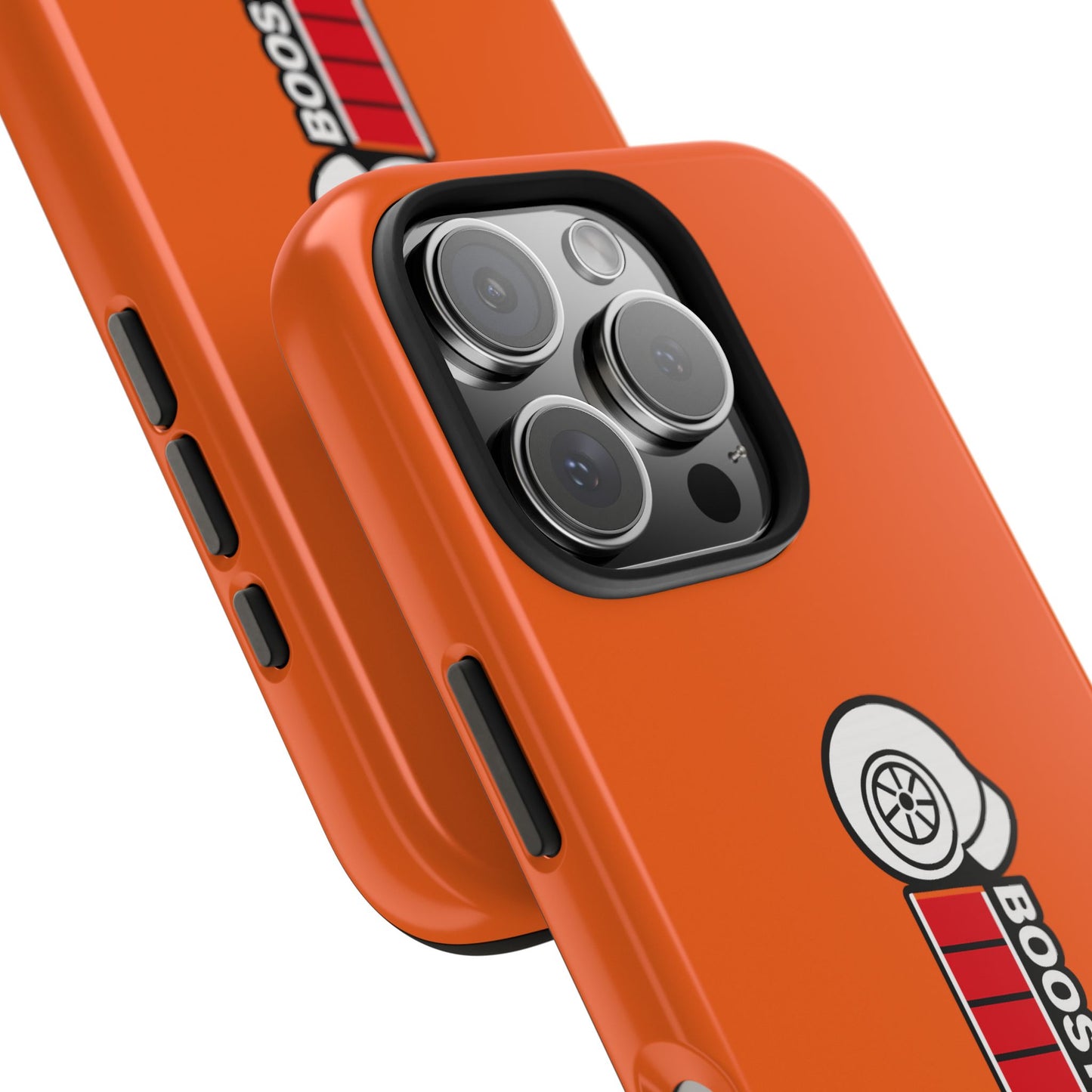 Orange Boost Loading Tough Phone Case for Car iPhone or Samsung phones