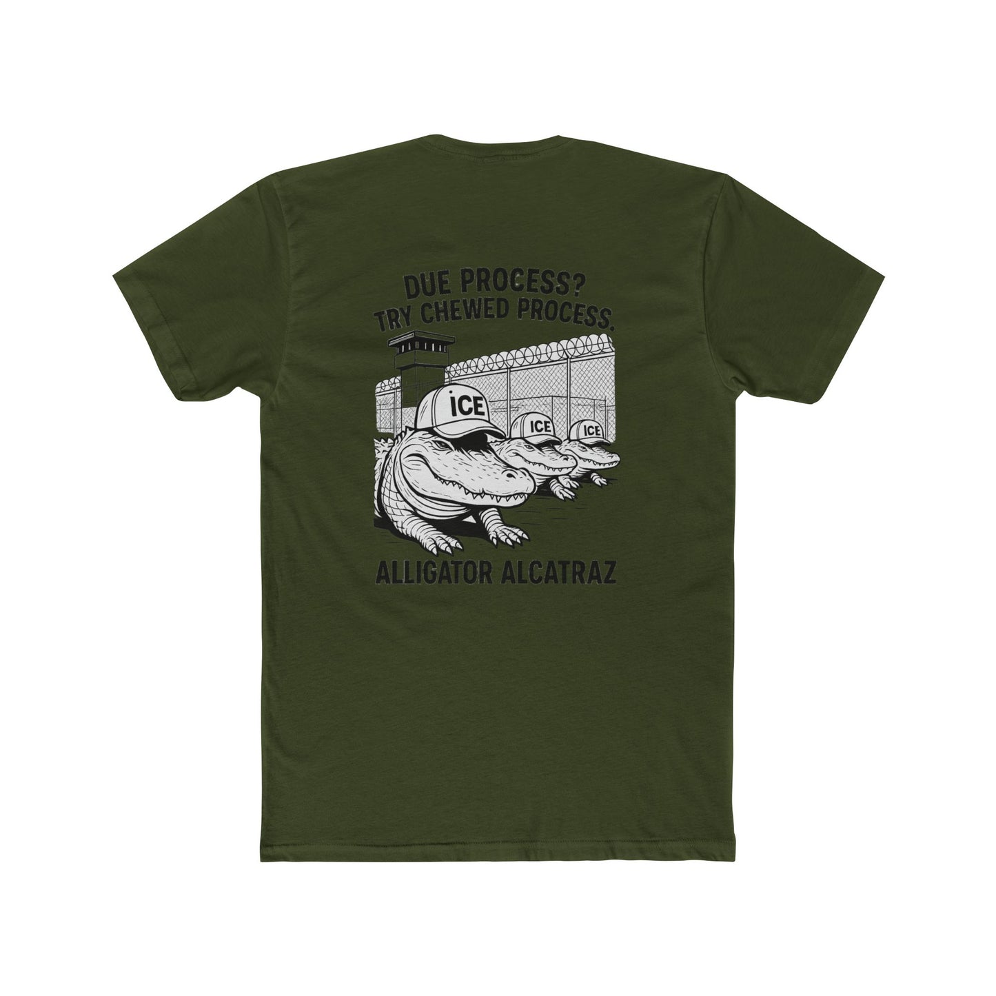 Alligator Alcatraz Due Process Shirt 10 colors