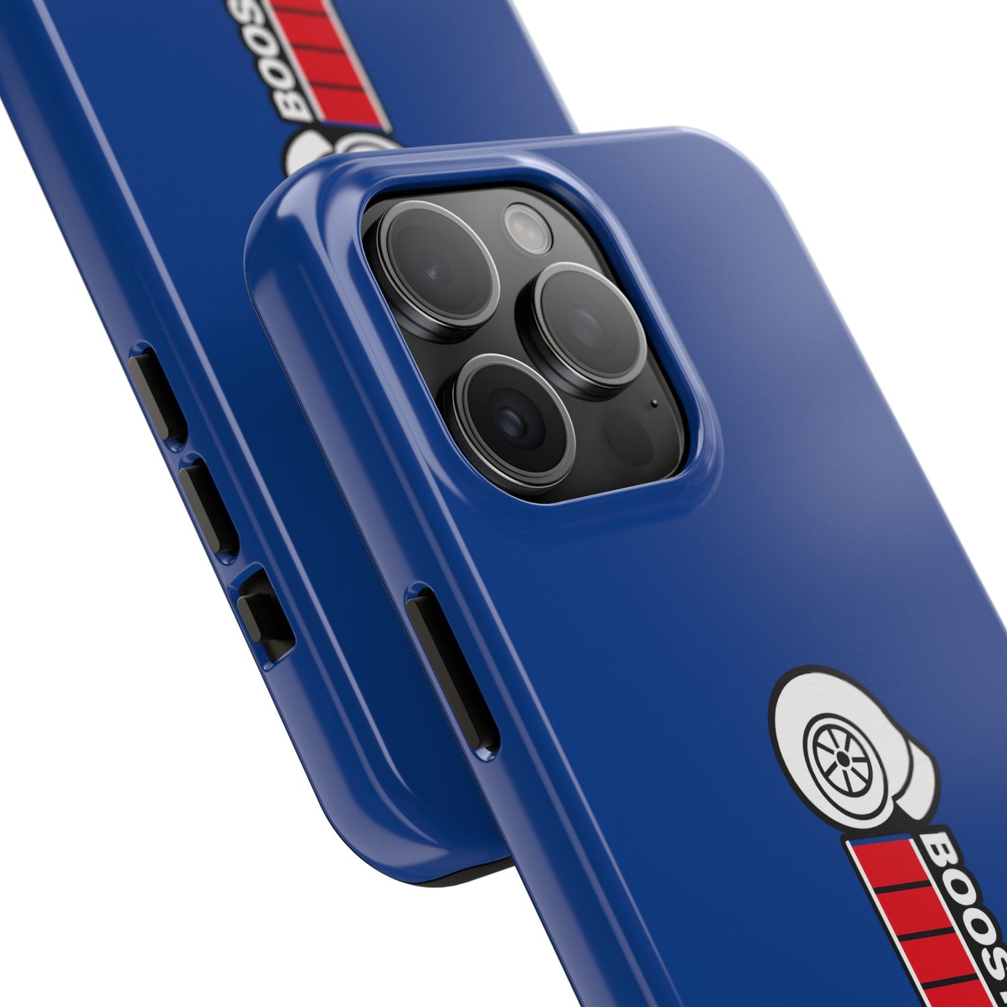Blue Boost Loading Tough Phone Case for iPhone or Samsung phones
