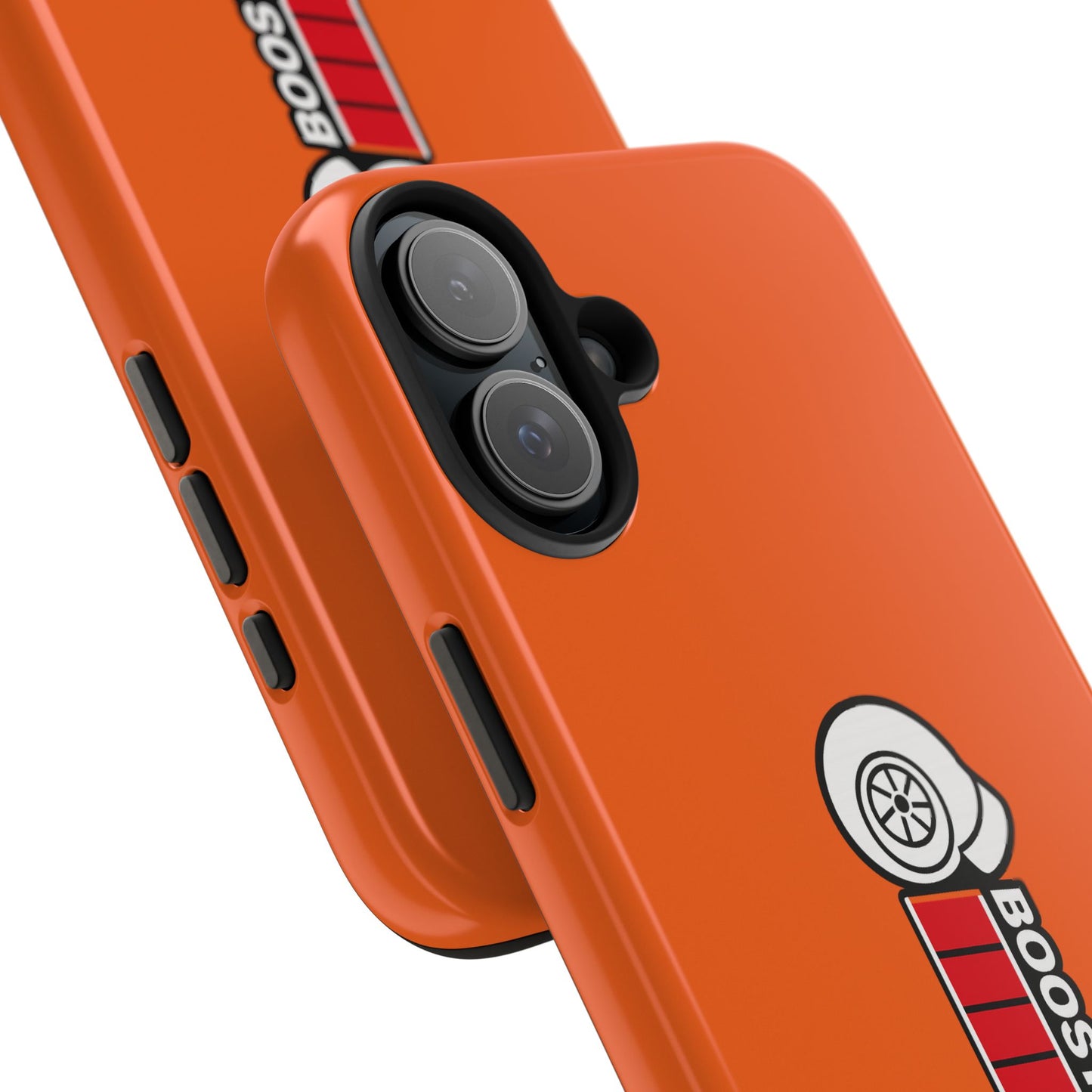 Orange Boost Loading Tough Phone Case for Car iPhone or Samsung phones