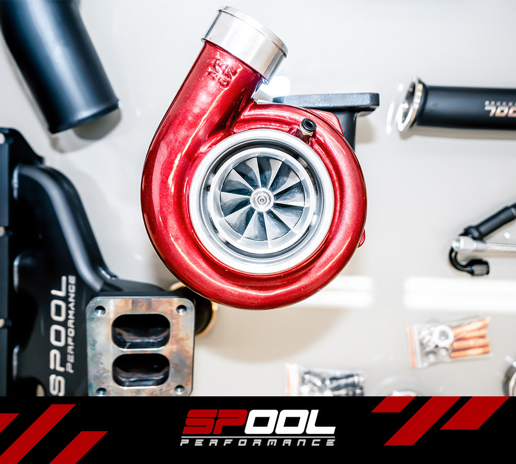 Spool Performance Billet Manifold B58 Gen 2 Top Mount Turbo Kit – BMW B58 Single Turbo Upgrade for Supra & BMW