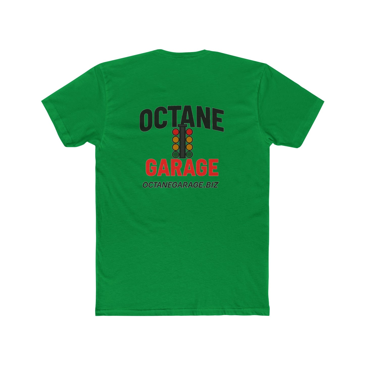 Octane Garage Drag Racing Logo T-Shirt Car Enthusiast Racing Tee