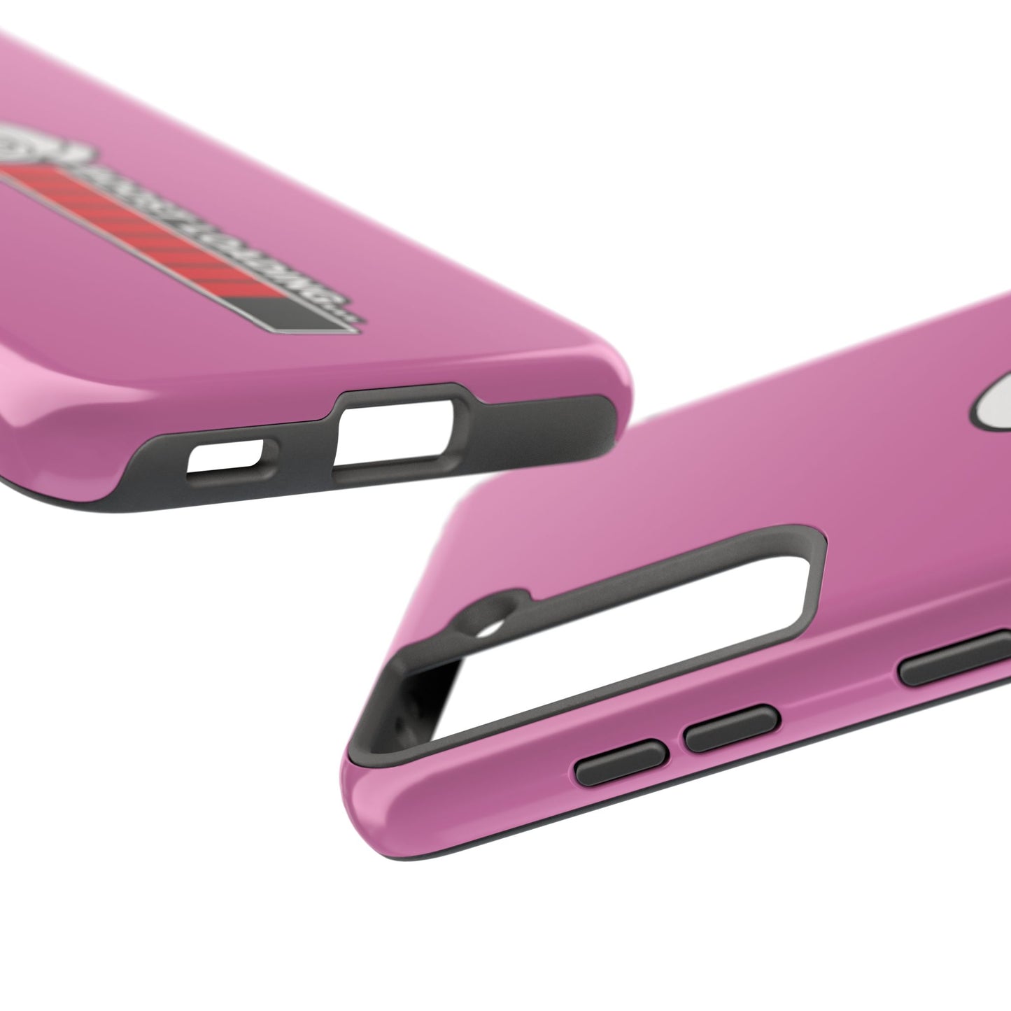 Pink Boost Loading Tough Phone Case for iPhone or Samsung phones