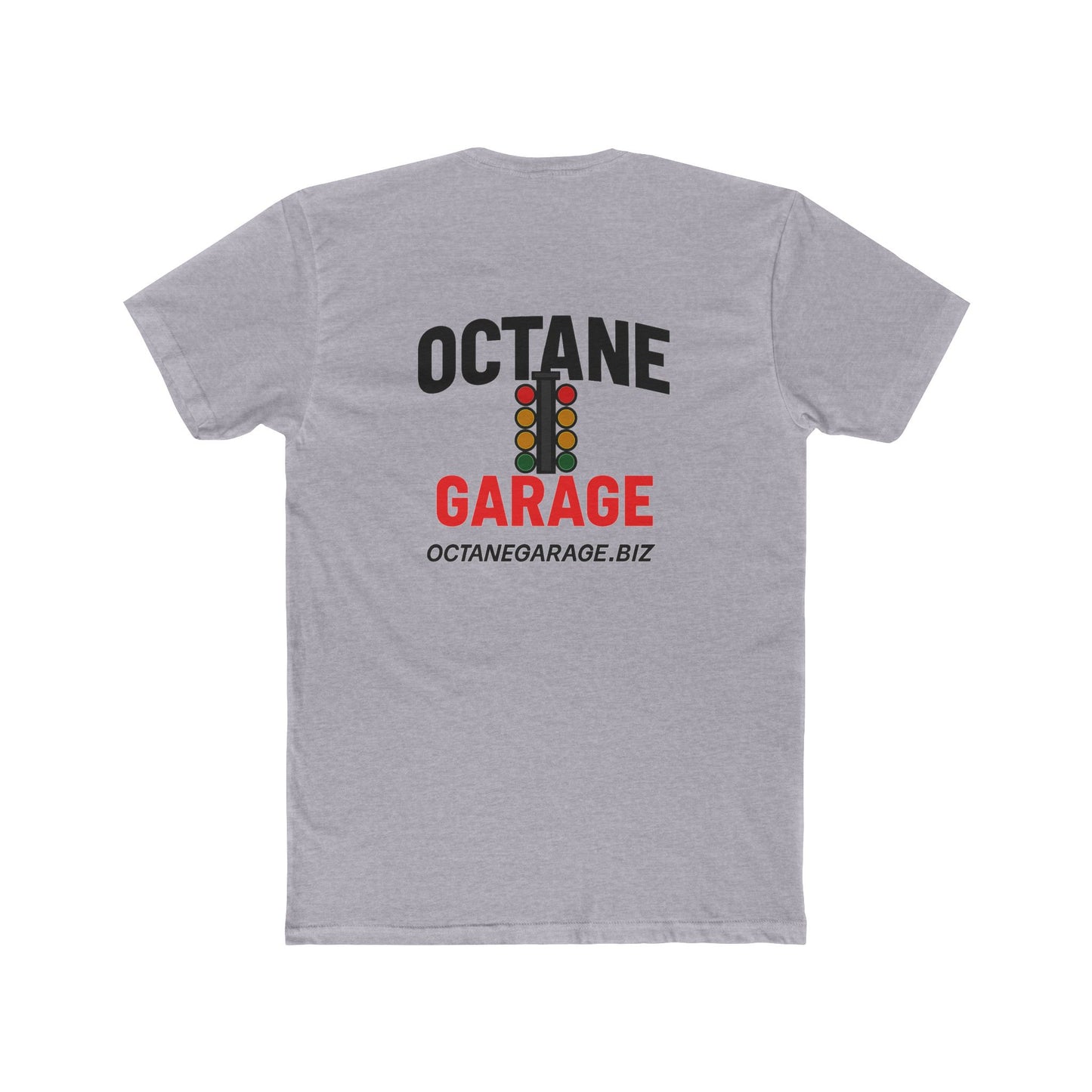 Octane Garage Drag Racing Logo T-Shirt Car Enthusiast Racing Tee