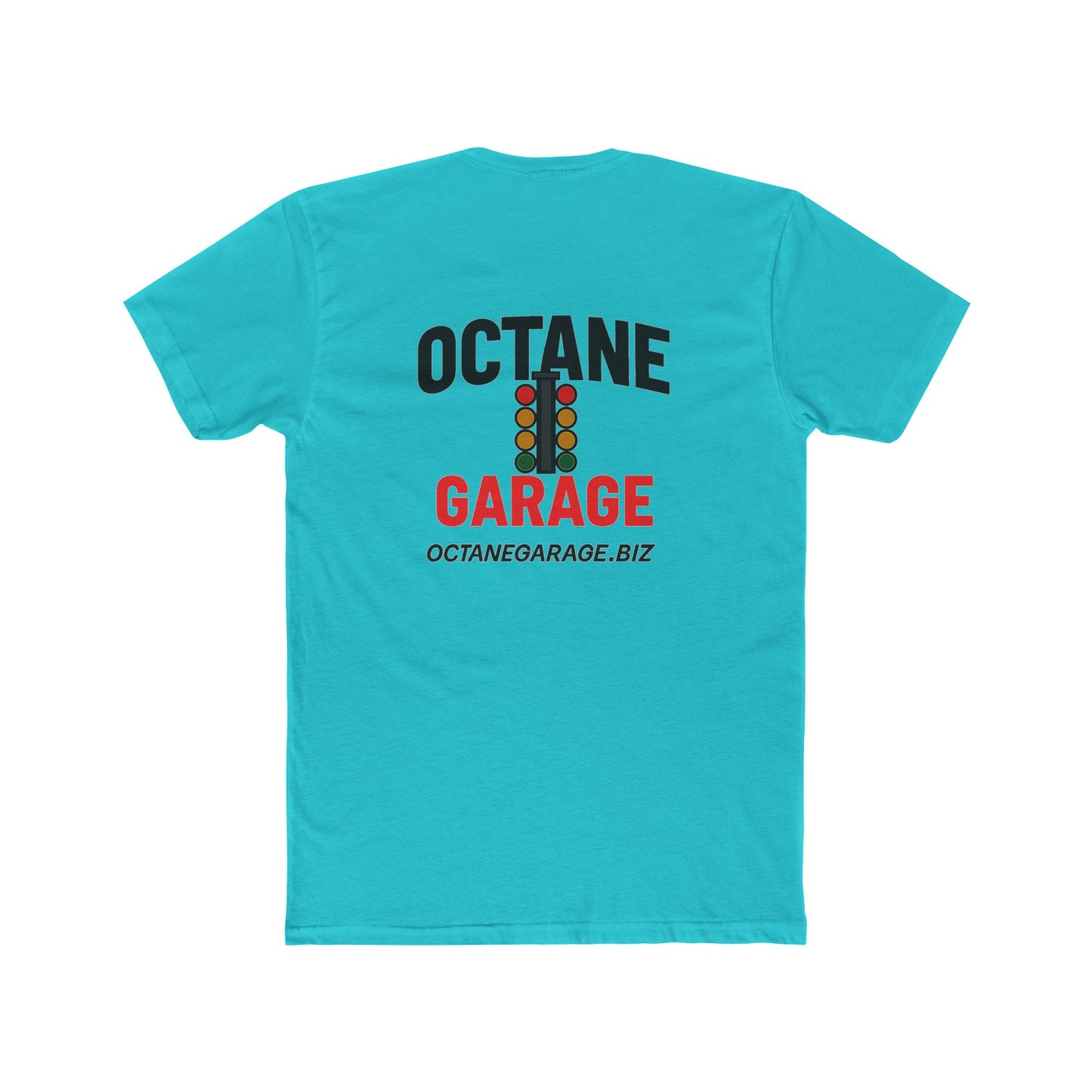 Octane Garage Drag Racing Logo T-Shirt Car Enthusiast Racing Tee