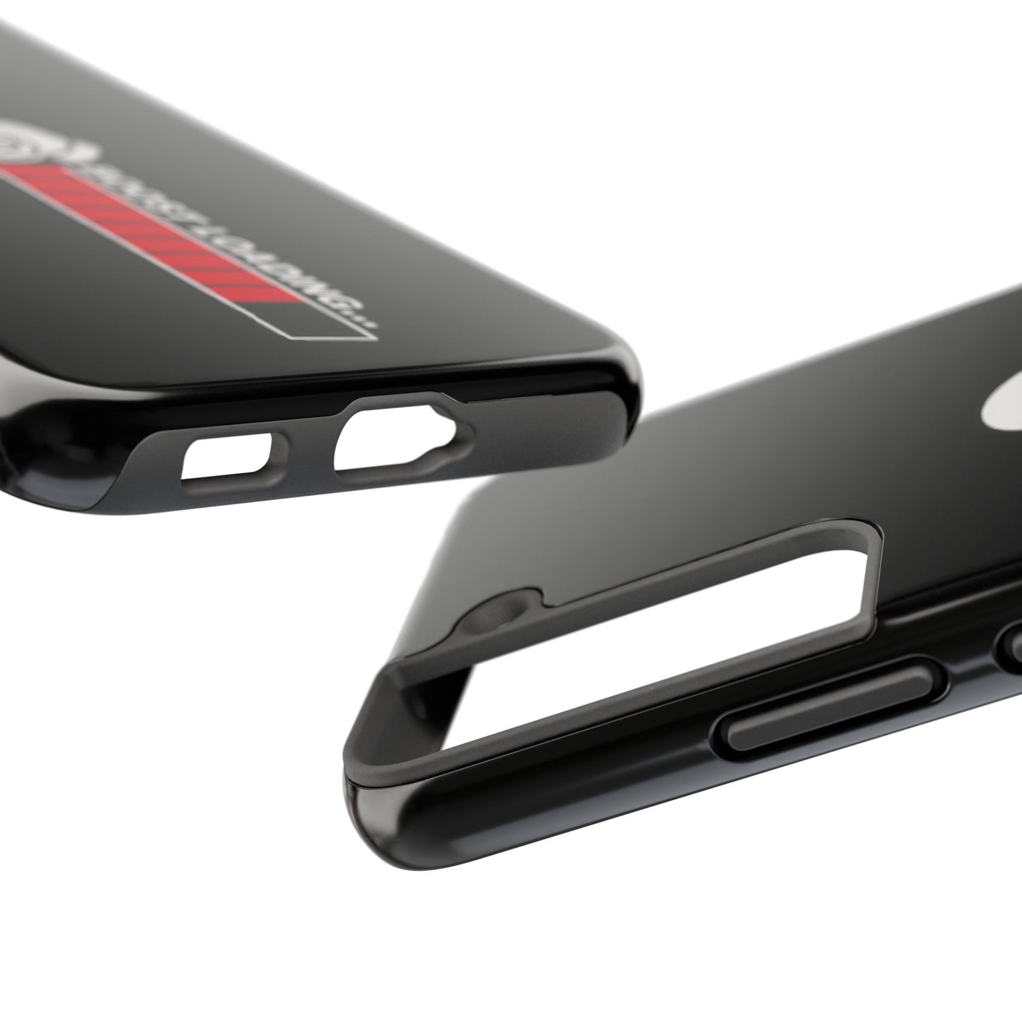 Black Boost Loading Tough Phone Case for iPhone or Samsung phones