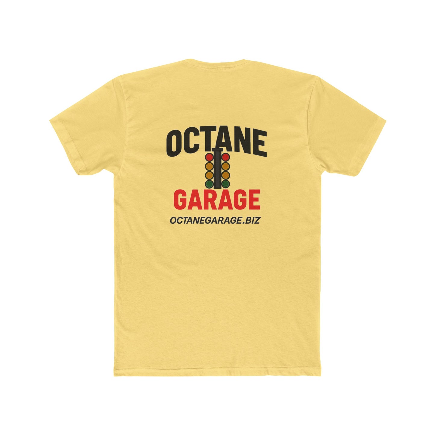 Octane Garage Drag Racing Logo T-Shirt Car Enthusiast Racing Tee