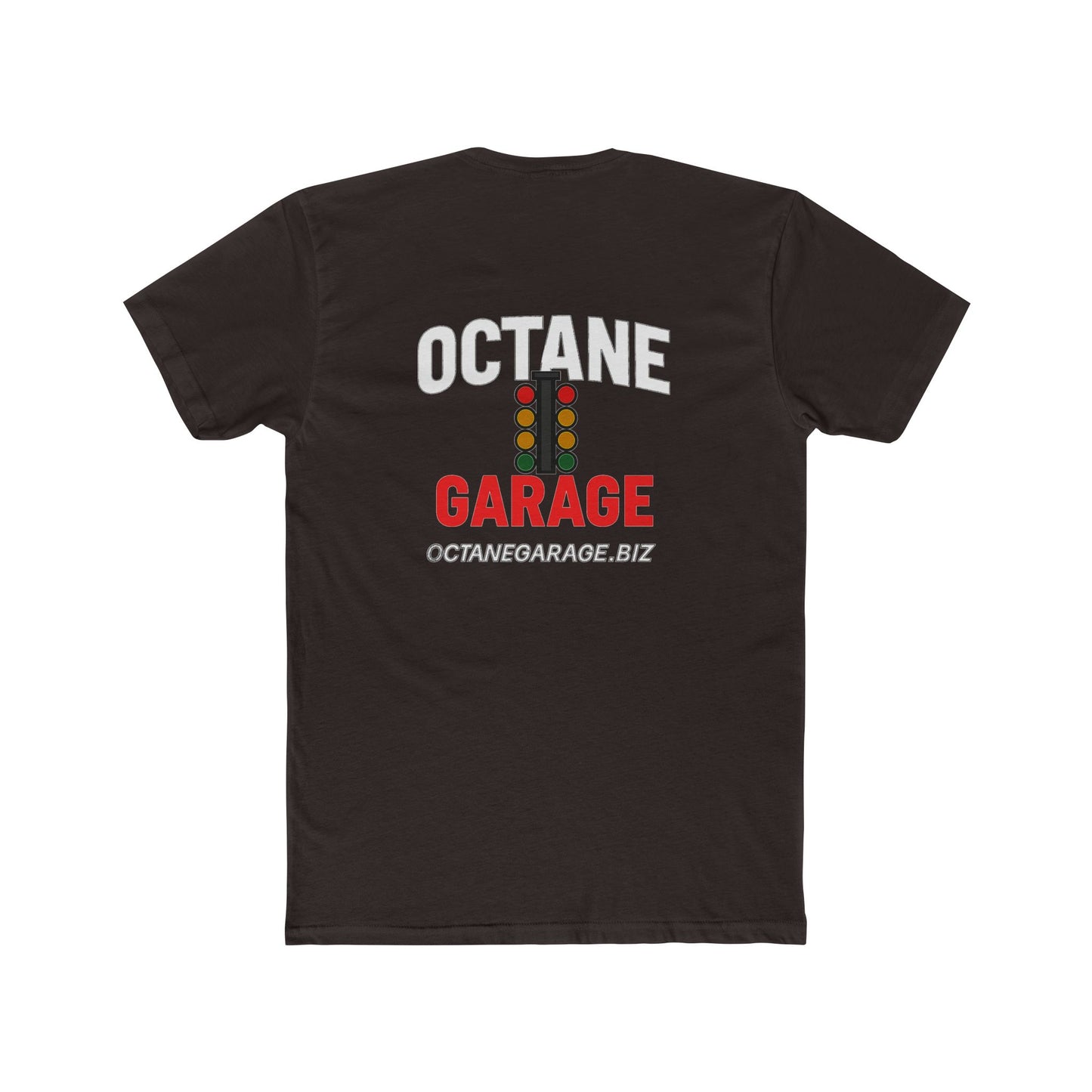 Octane Garage Drag Racing Logo T-Shirt Car Enthusiast Racing Tee