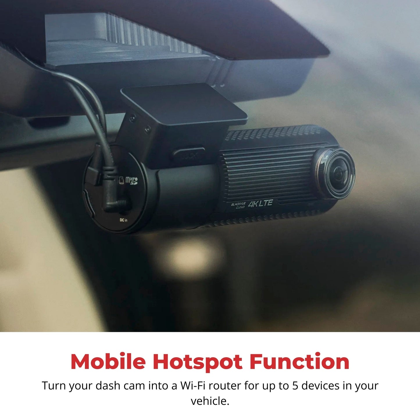 BlackVue DR970X-2CH LTE Plus II 4K UHD Cloud Dash Cam (NA Version)