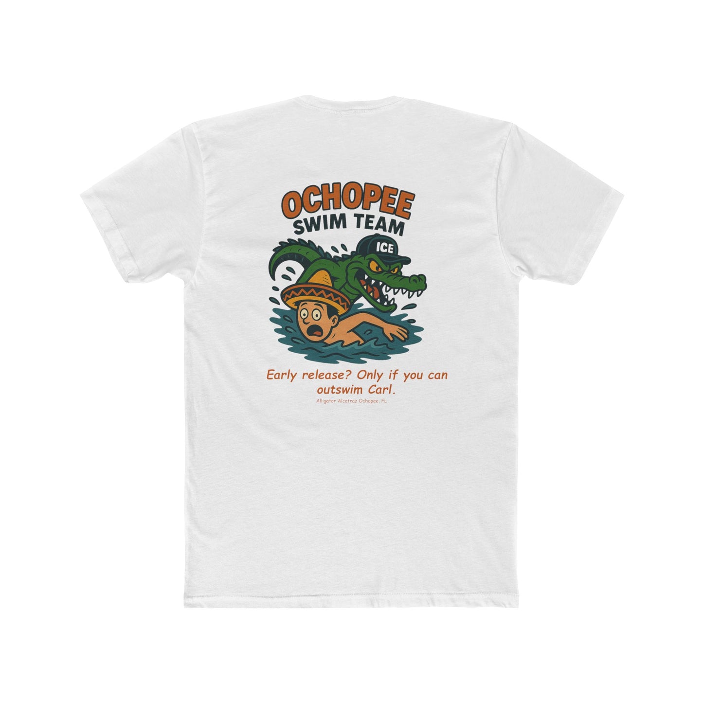 Ochoppee Swim Team Alligator Alcatraz TShirt 10 colors