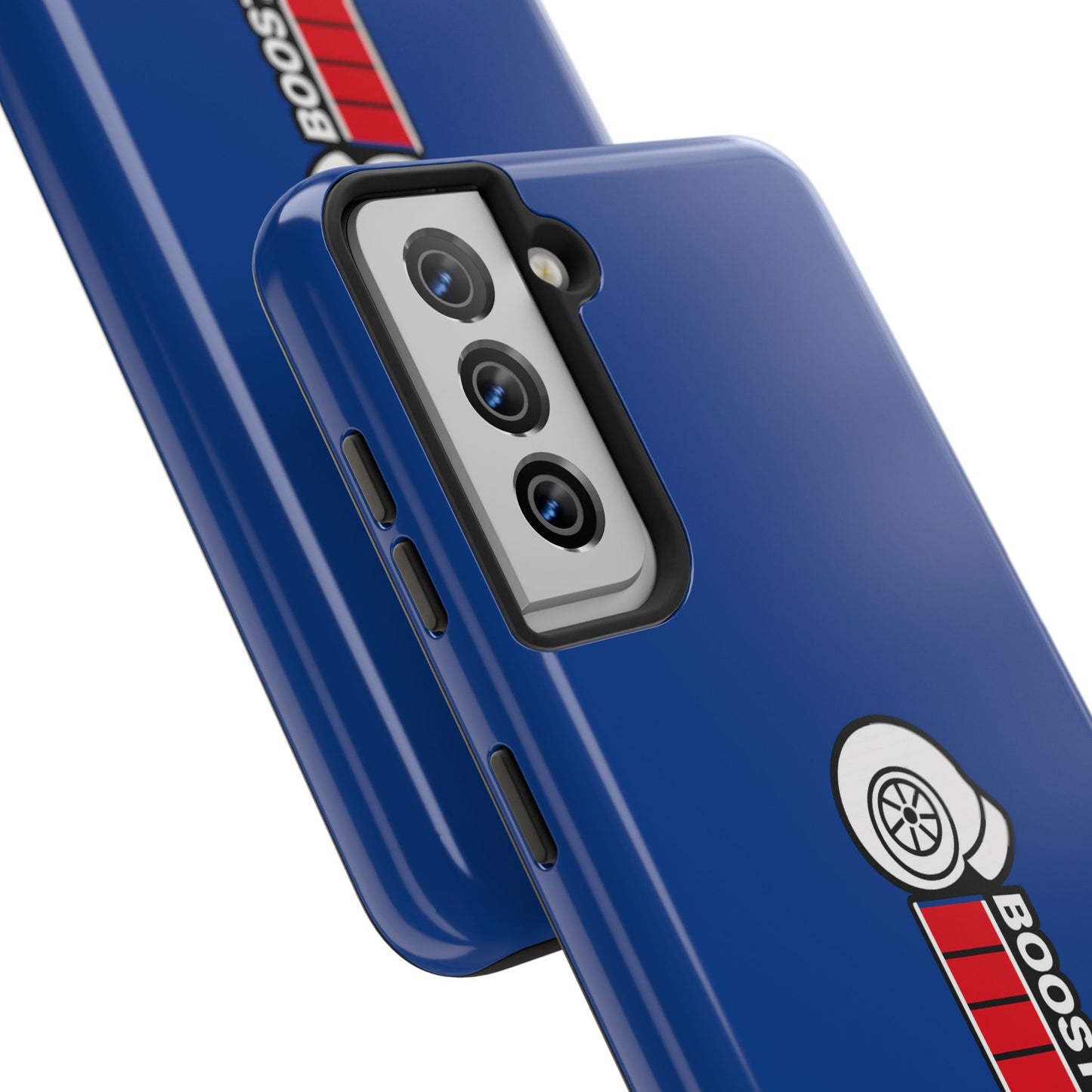 Blue Boost Loading Tough Phone Case for iPhone or Samsung phones