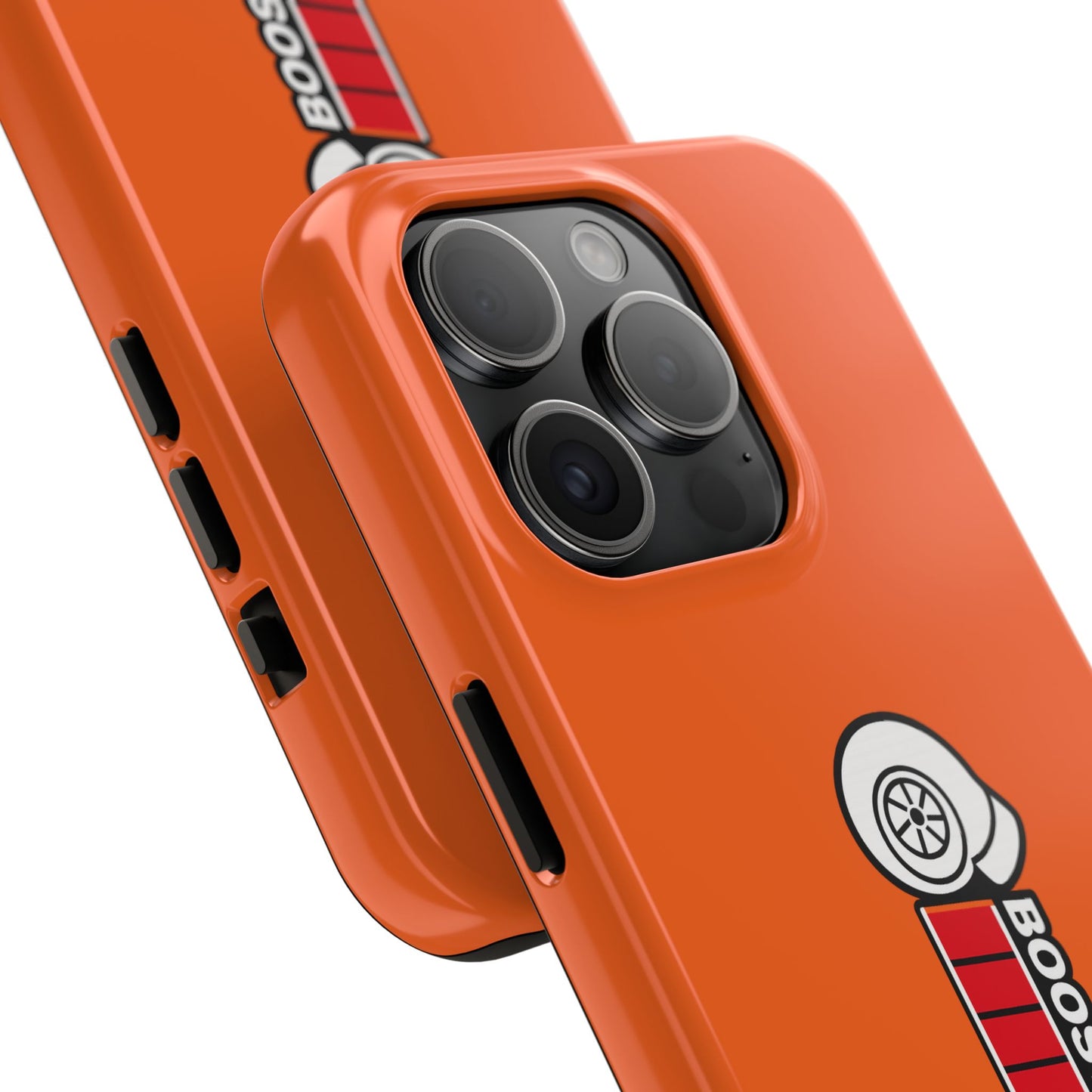 Orange Boost Loading Tough Phone Case for Car iPhone or Samsung phones