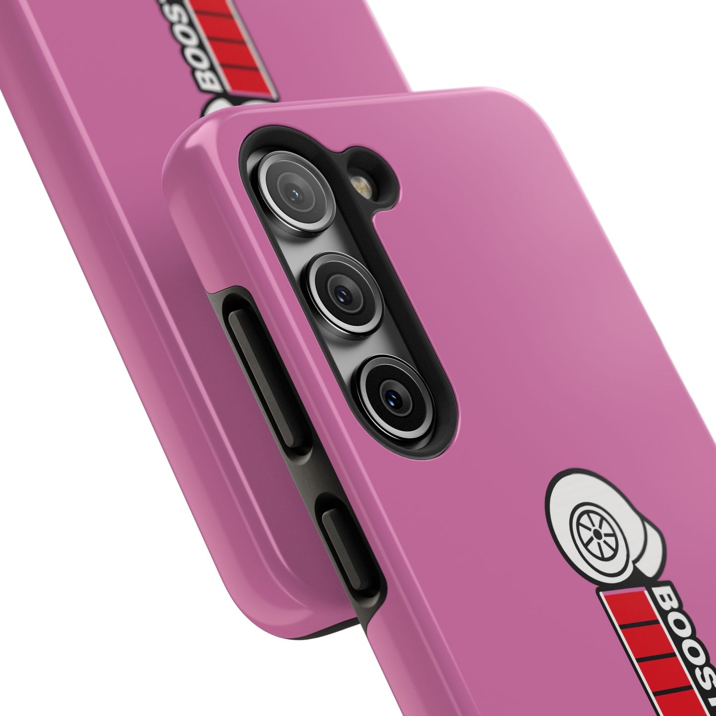 Pink Boost Loading Tough Phone Case for iPhone or Samsung phones