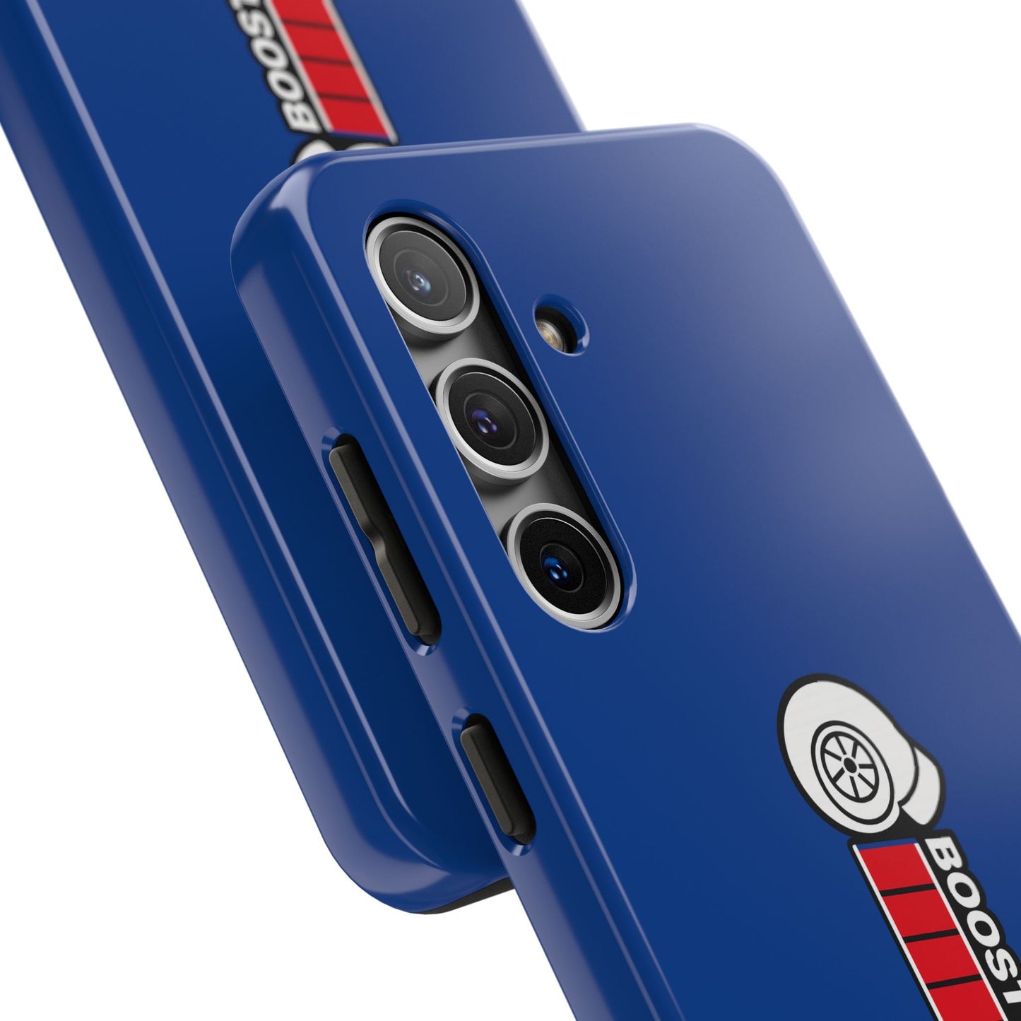 Blue Boost Loading Tough Phone Case for iPhone or Samsung phones