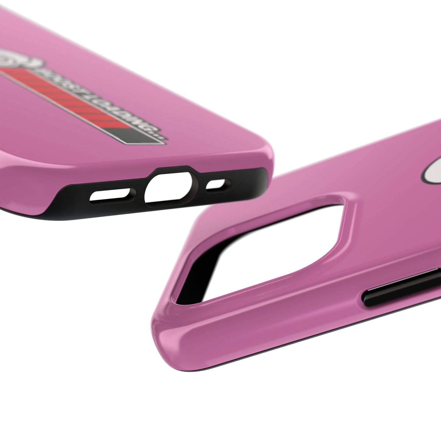 Pink Boost Loading Tough Phone Case for iPhone or Samsung phones