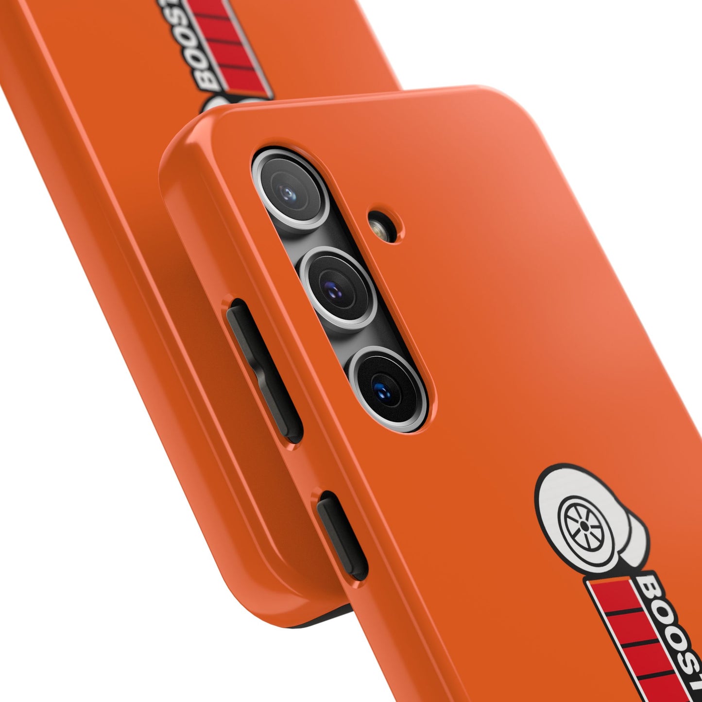 Orange Boost Loading Tough Phone Case for Car iPhone or Samsung phones
