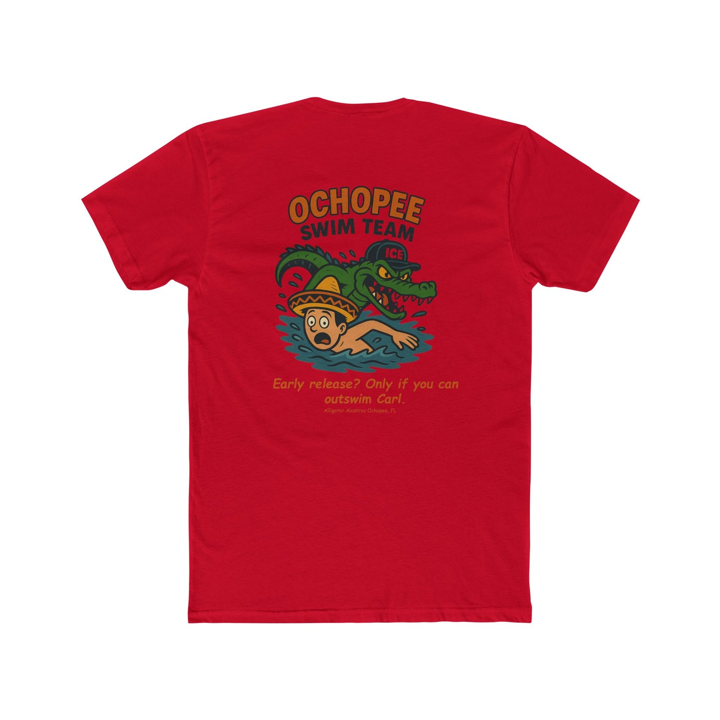 Ochoppee Swim Team Alligator Alcatraz TShirt 10 colors