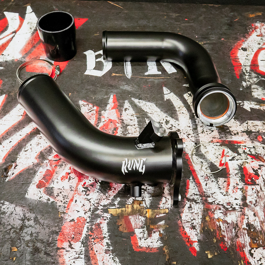 RVNG B46 B48 Charge Pipe Kit – BMW F & G Series Turbo Aluminum Boost Pipe Upgrade