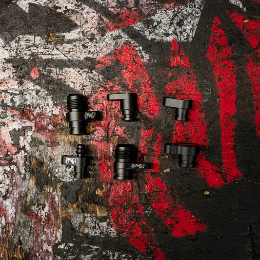 RVNG Billet S58 Oil & Coolant Block-Off Fittings – BMW G80 M3 / G82 M4 / G87 M2 Single Turbo Kit Hardware