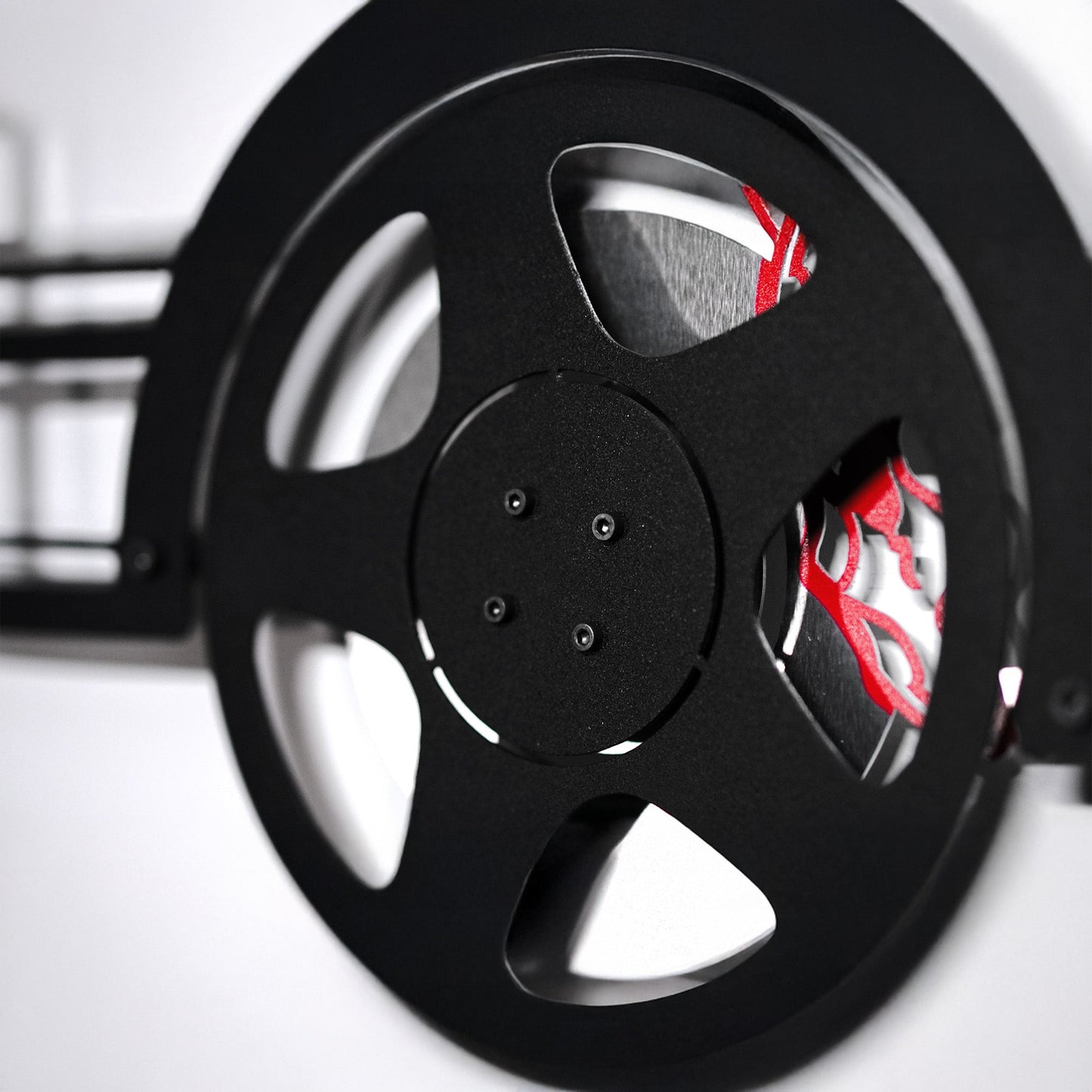 1993 Mustang GT Convertible Wall Art – Steel & Spinning Wheels-KAFMEKA002