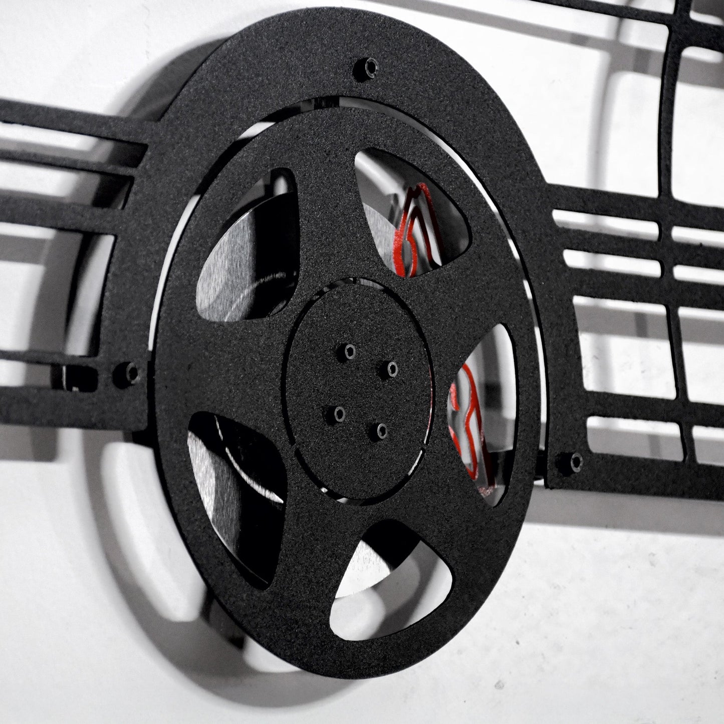 1993 Mustang GT Convertible Wall Art – Steel & Spinning Wheels-KAFMEKA002