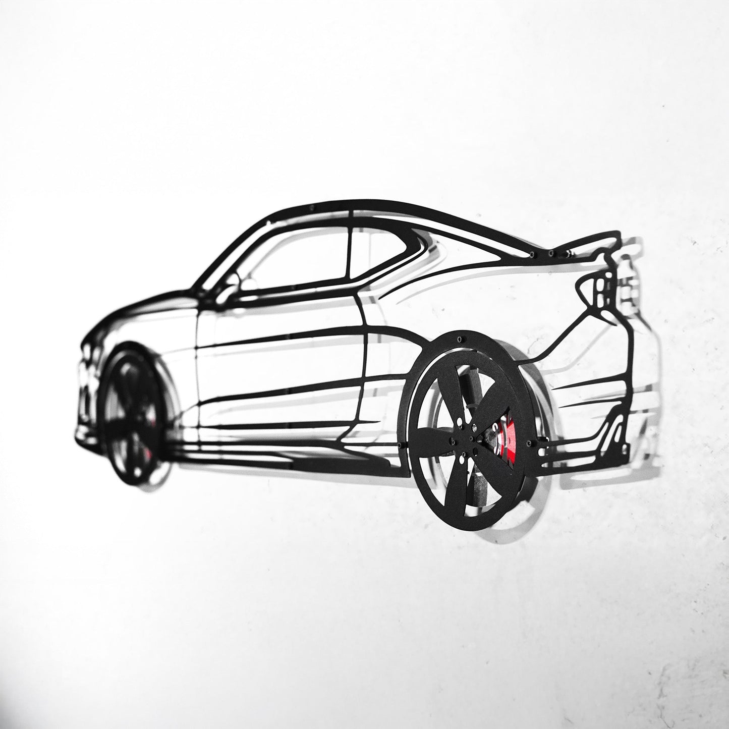 2019 Camaro ZL1 Metal Wall Art – Spinning Wheels Muscle Decor-KAFMEKA005